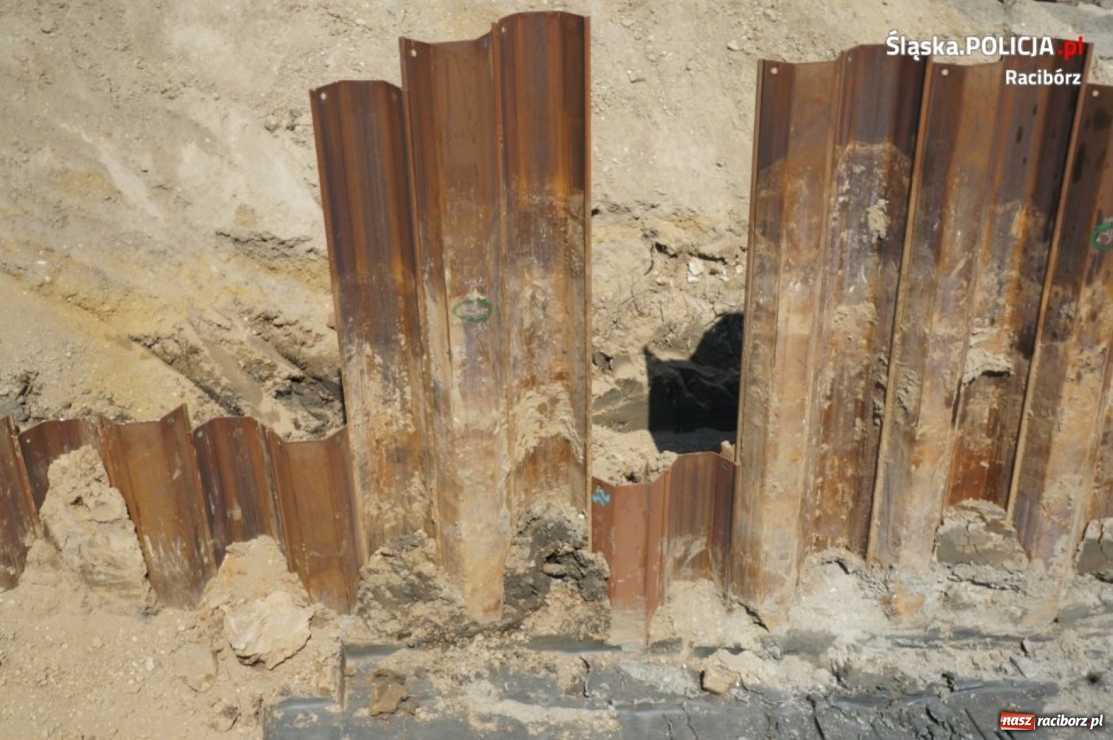 Zdjęcie w galerii na portalu naszraciborz.pl: Seria groźnych znalezisk na terenie zbiornika Racibórz [FOTO] wiadomości z regionu