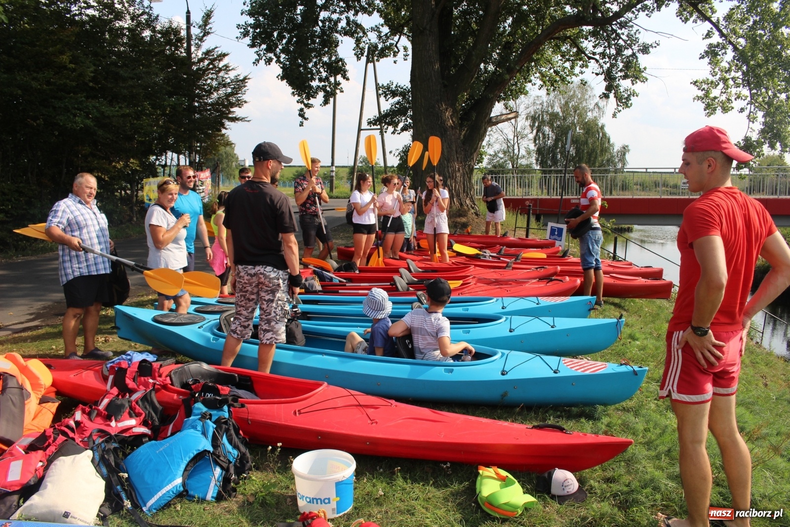 Zdjęcie w galerii na portalu naszraciborz.pl: Spływ kajakowy Rudą z przeszkodami [FOTO] wiadomości z regionu
