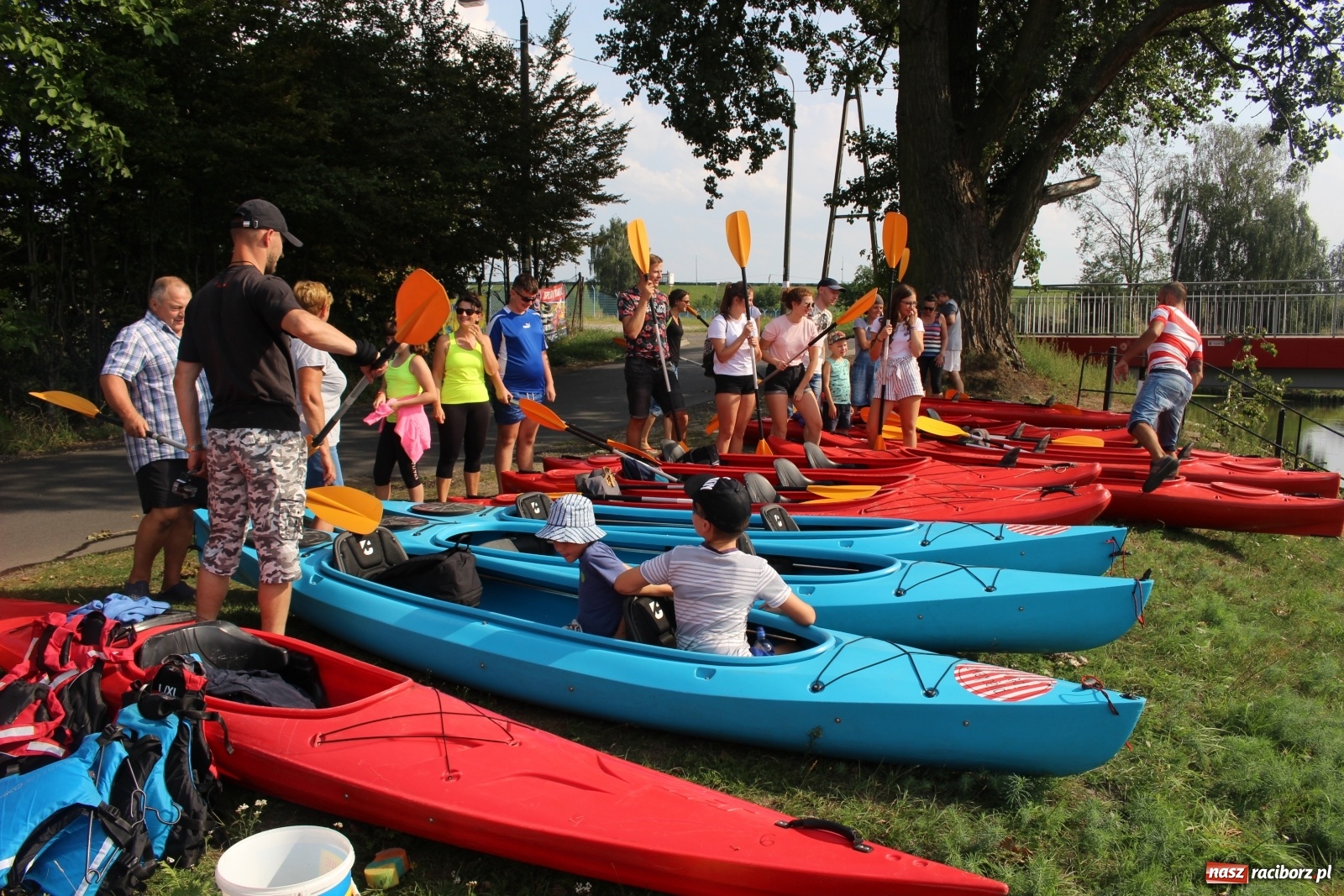 Zdjęcie w galerii na portalu naszraciborz.pl: Spływ kajakowy Rudą z przeszkodami [FOTO] wiadomości z regionu