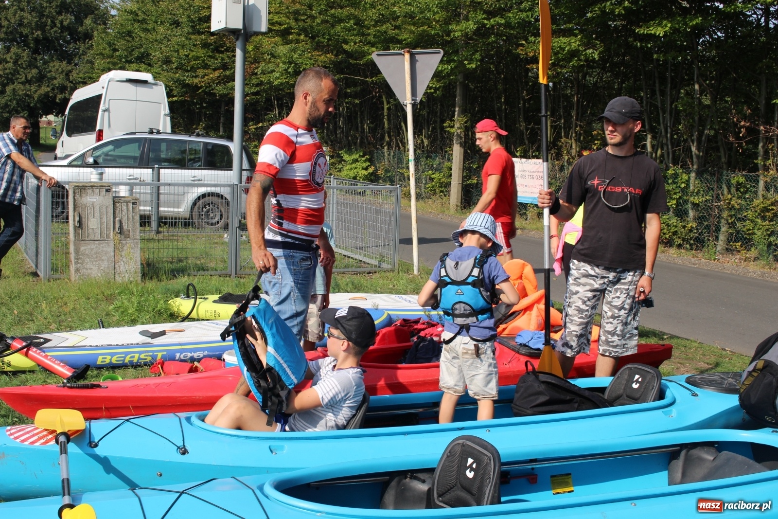 Zdjęcie w galerii na portalu naszraciborz.pl: Spływ kajakowy Rudą z przeszkodami [FOTO] wiadomości z regionu