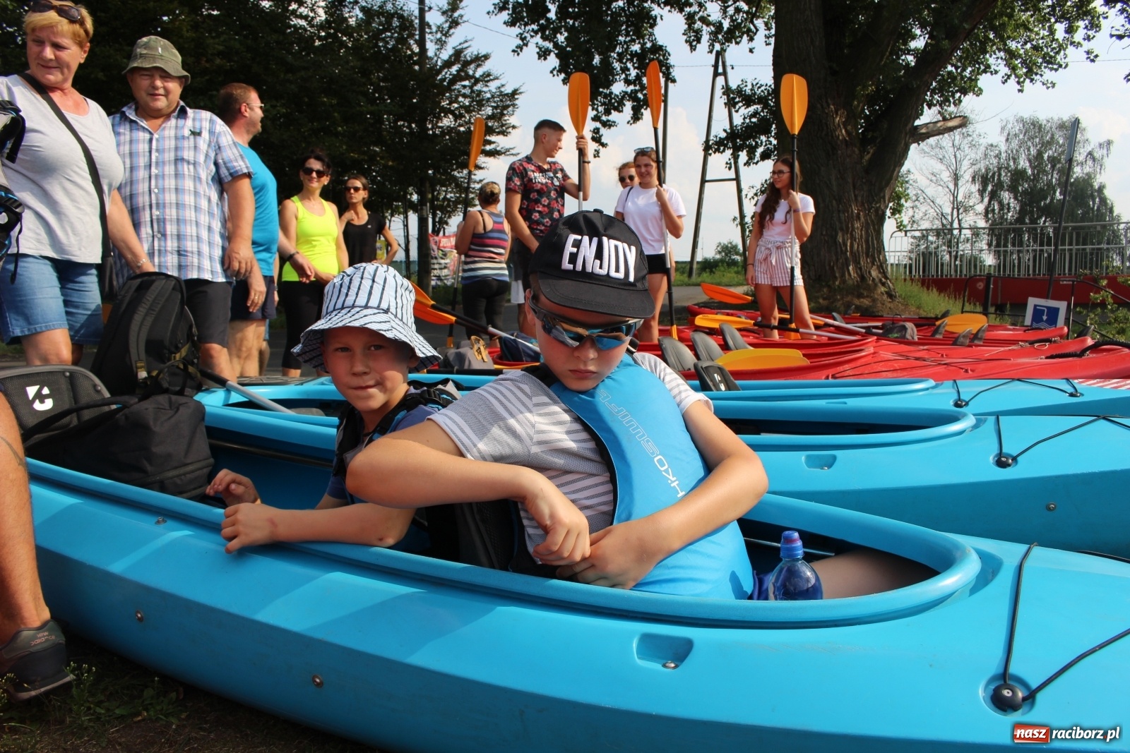 Zdjęcie w galerii na portalu naszraciborz.pl: Spływ kajakowy Rudą z przeszkodami [FOTO] wiadomości z regionu