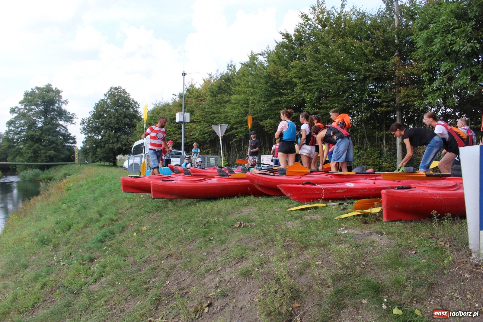 Zdjęcie w galerii na portalu naszraciborz.pl: Spływ kajakowy Rudą z przeszkodami [FOTO] wiadomości z regionu
