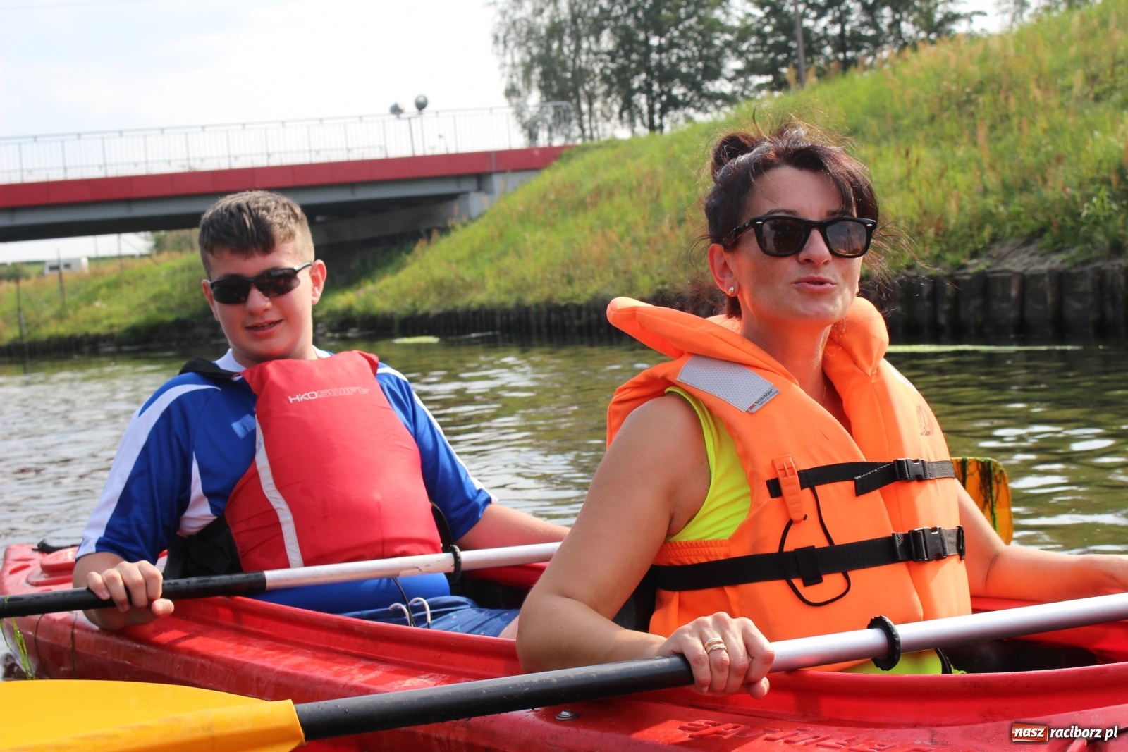 Zdjęcie w galerii na portalu naszraciborz.pl: Spływ kajakowy Rudą z przeszkodami [FOTO] wiadomości z regionu