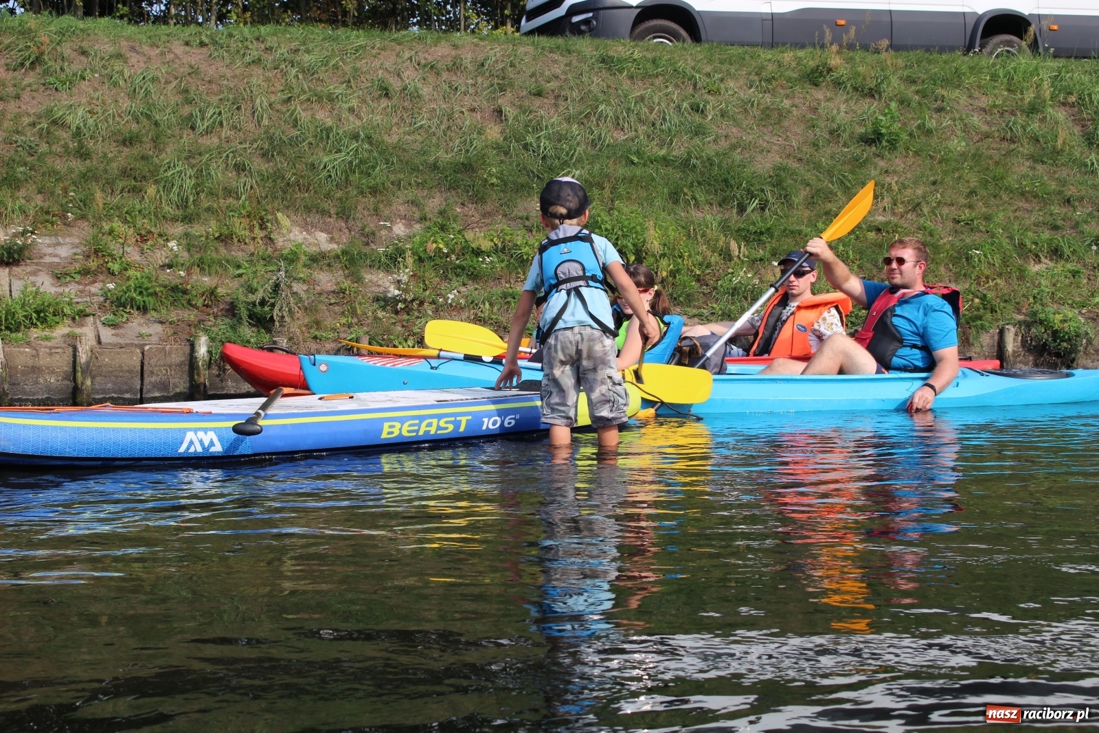 Zdjęcie w galerii na portalu naszraciborz.pl: Spływ kajakowy Rudą z przeszkodami [FOTO] wiadomości z regionu