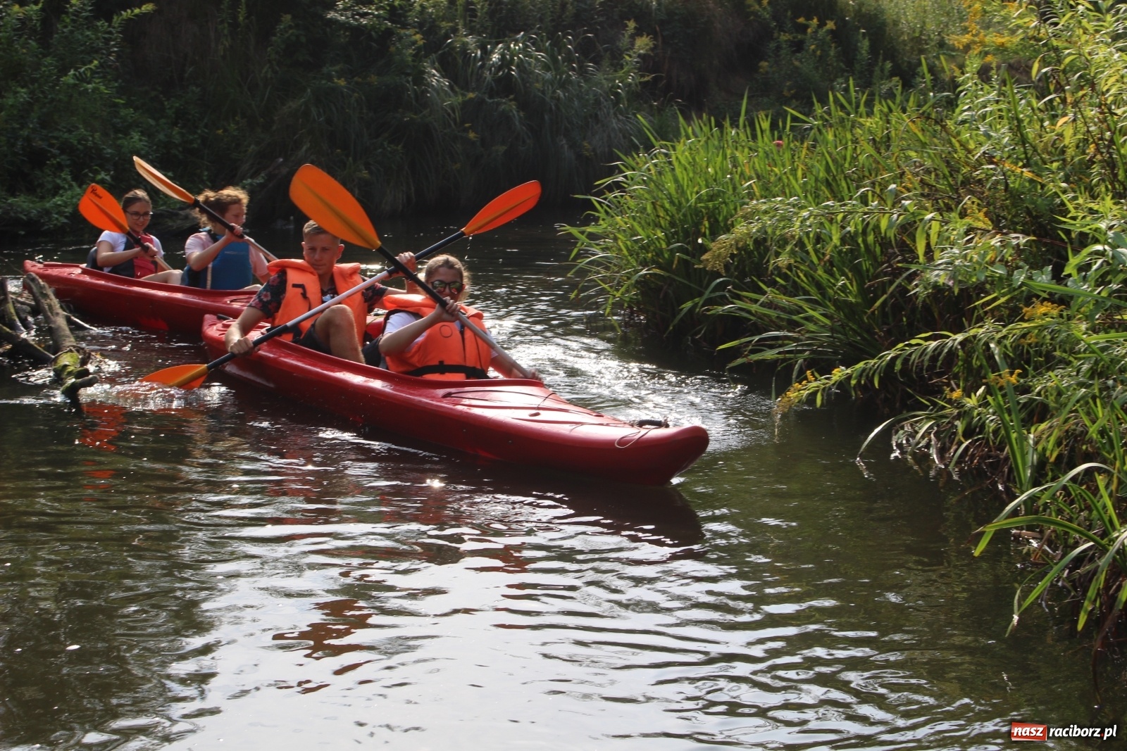 Zdjęcie w galerii na portalu naszraciborz.pl: Spływ kajakowy Rudą z przeszkodami [FOTO] wiadomości z regionu