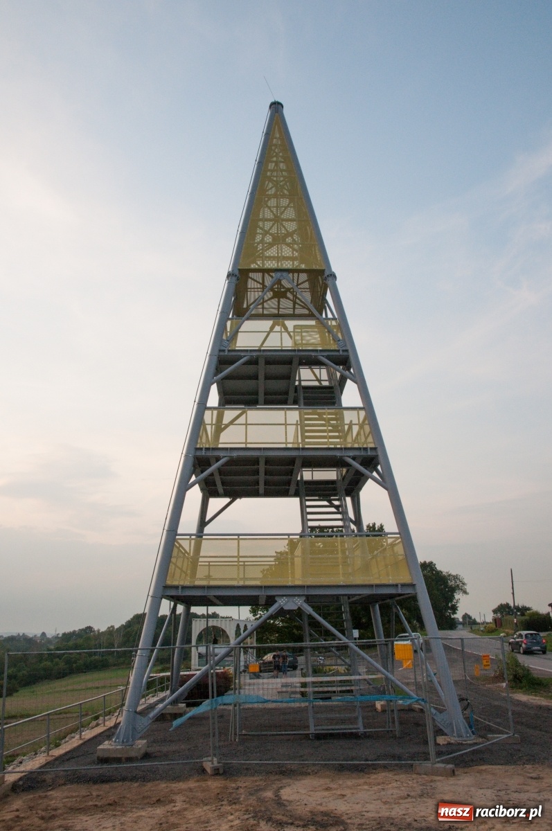 Zdjęcie w galerii na portalu naszraciborz.pl: Wieża widokowa w Pogrzebieniu już gotowa [FOTO]  wiadomości z regionu
