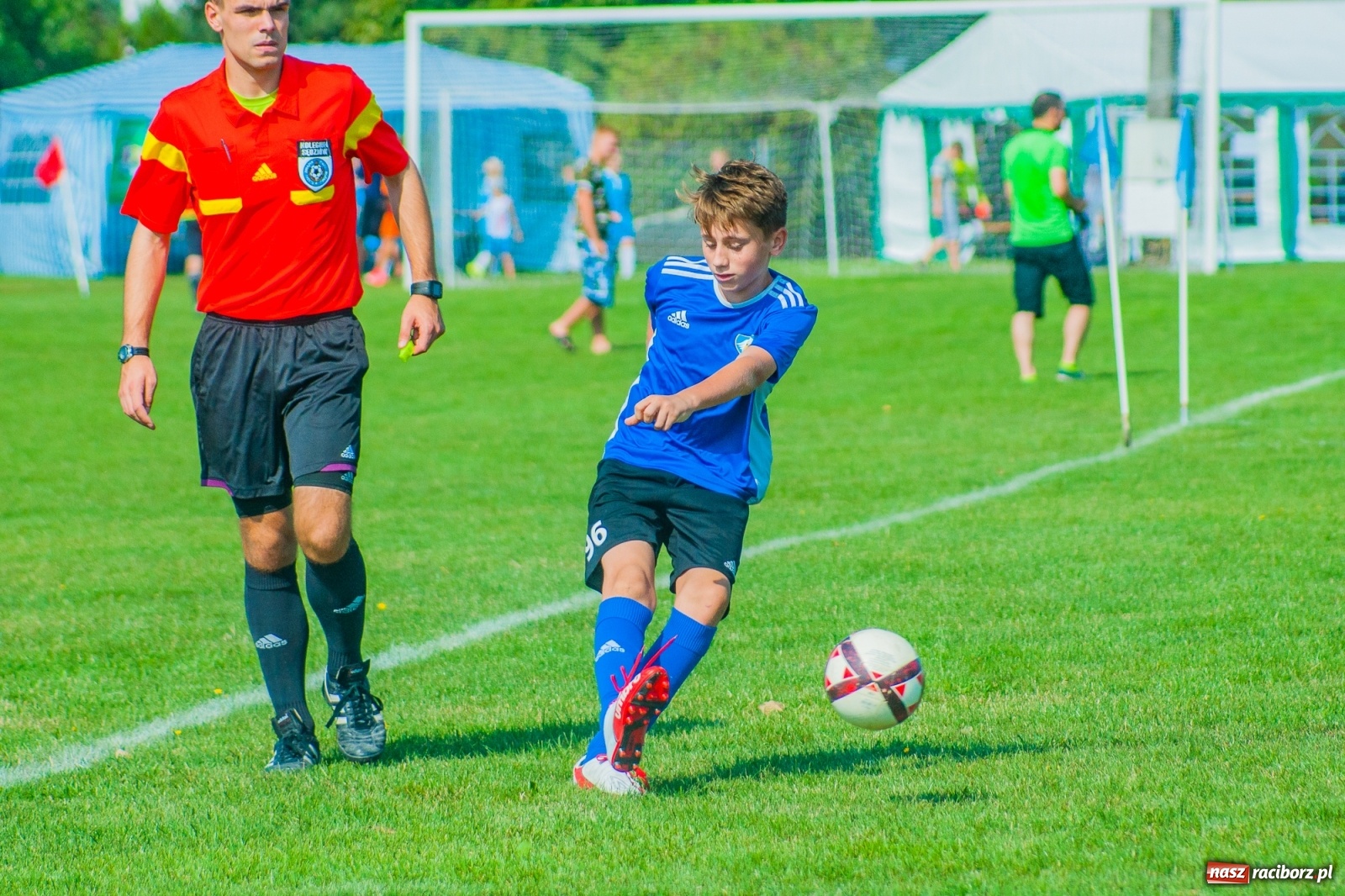 Zdjęcie w galerii na portalu naszraciborz.pl: Piłkarskie zmagania Kids Challenge 2019 w Zawadzie Książęcej [FOTO i WIDEO] wiadomości z regionu