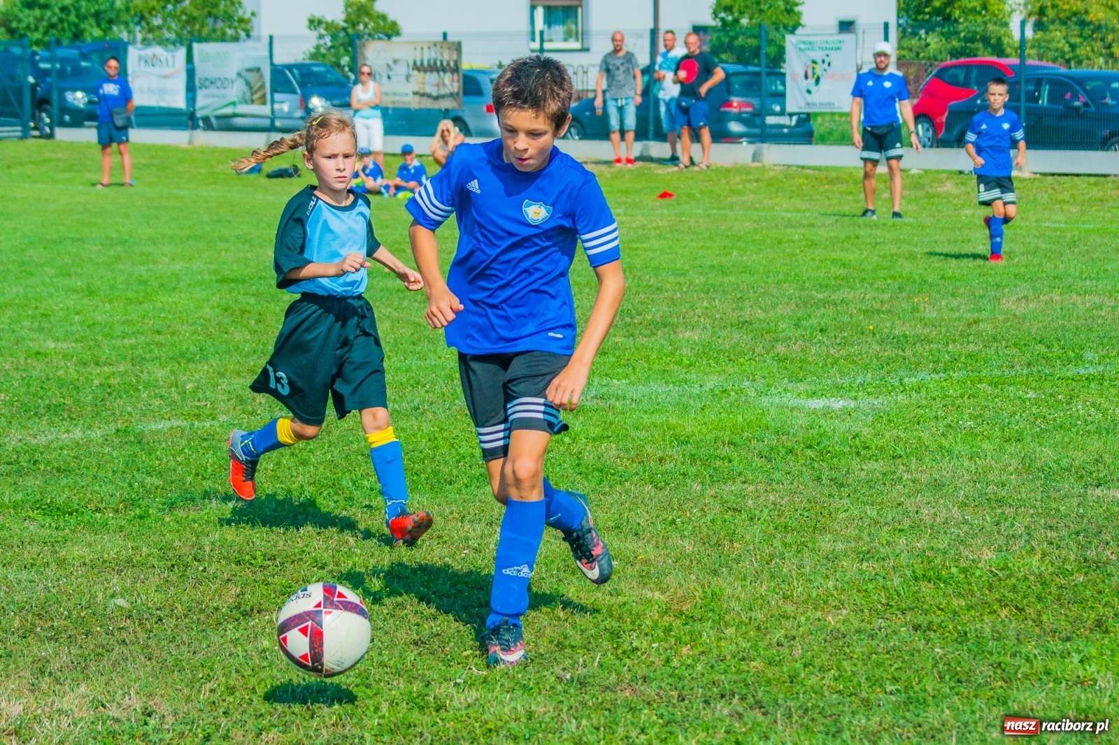Zdjęcie w galerii na portalu naszraciborz.pl: Piłkarskie zmagania Kids Challenge 2019 w Zawadzie Książęcej [FOTO i WIDEO] wiadomości z regionu