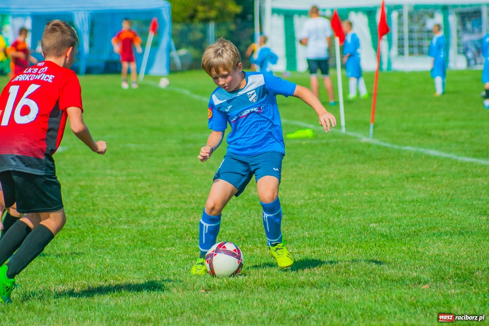 Zdjęcie w galerii na portalu naszraciborz.pl: Piłkarskie zmagania Kids Challenge 2019 w Zawadzie Książęcej [FOTO i WIDEO] wiadomości z regionu