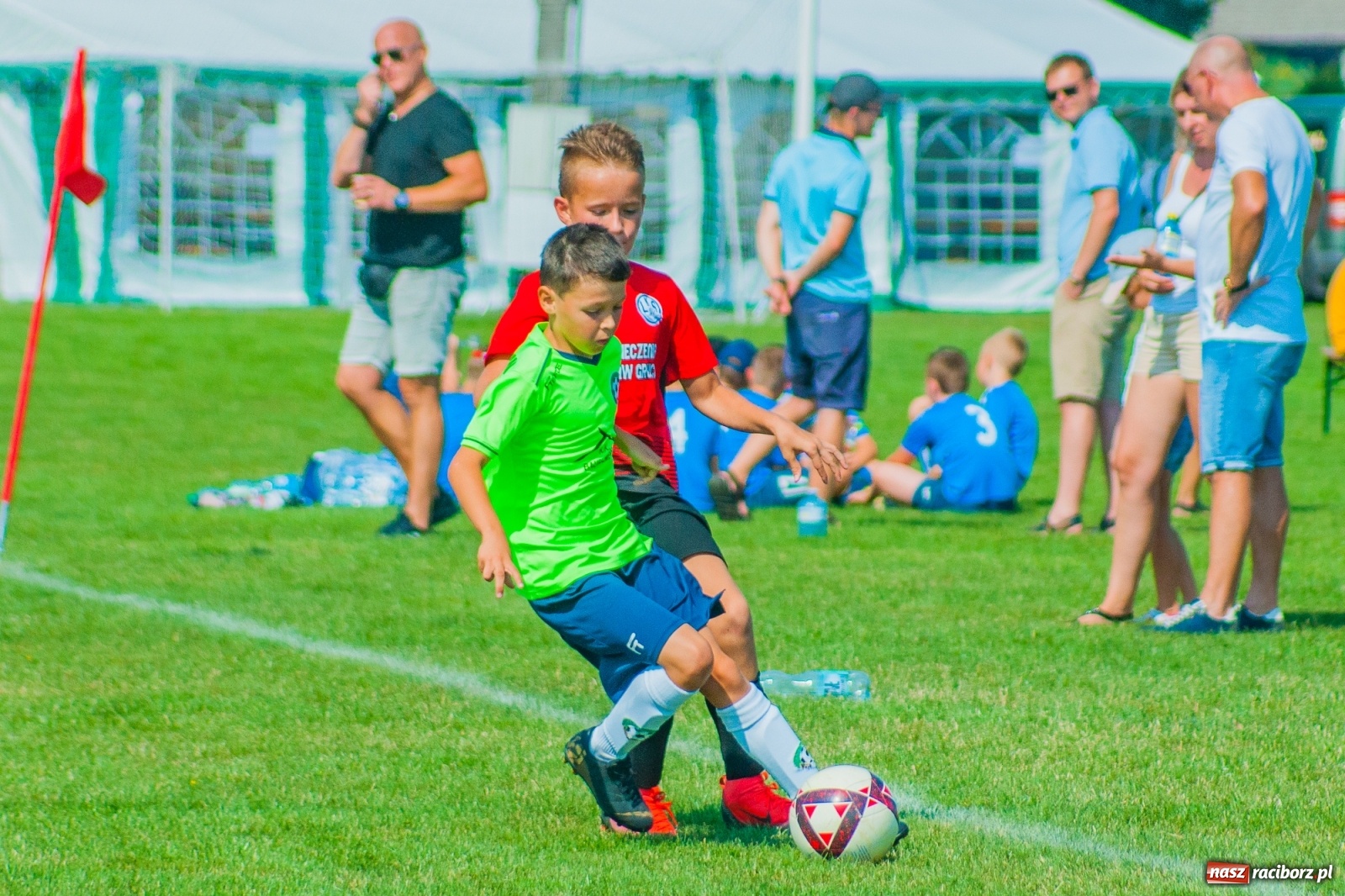 Zdjęcie w galerii na portalu naszraciborz.pl: Piłkarskie zmagania Kids Challenge 2019 w Zawadzie Książęcej [FOTO i WIDEO] wiadomości z regionu