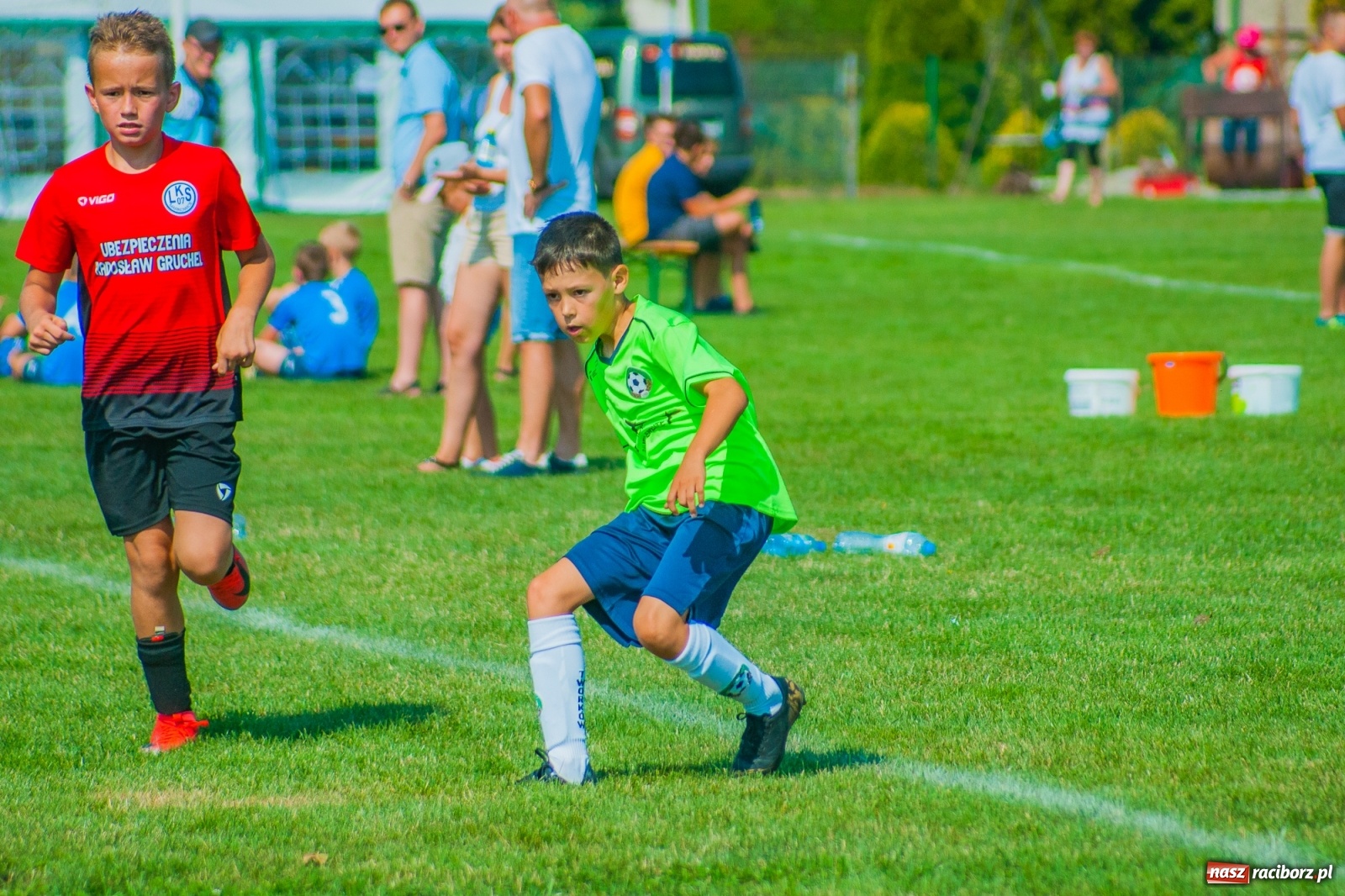 Zdjęcie w galerii na portalu naszraciborz.pl: Piłkarskie zmagania Kids Challenge 2019 w Zawadzie Książęcej [FOTO i WIDEO] wiadomości z regionu