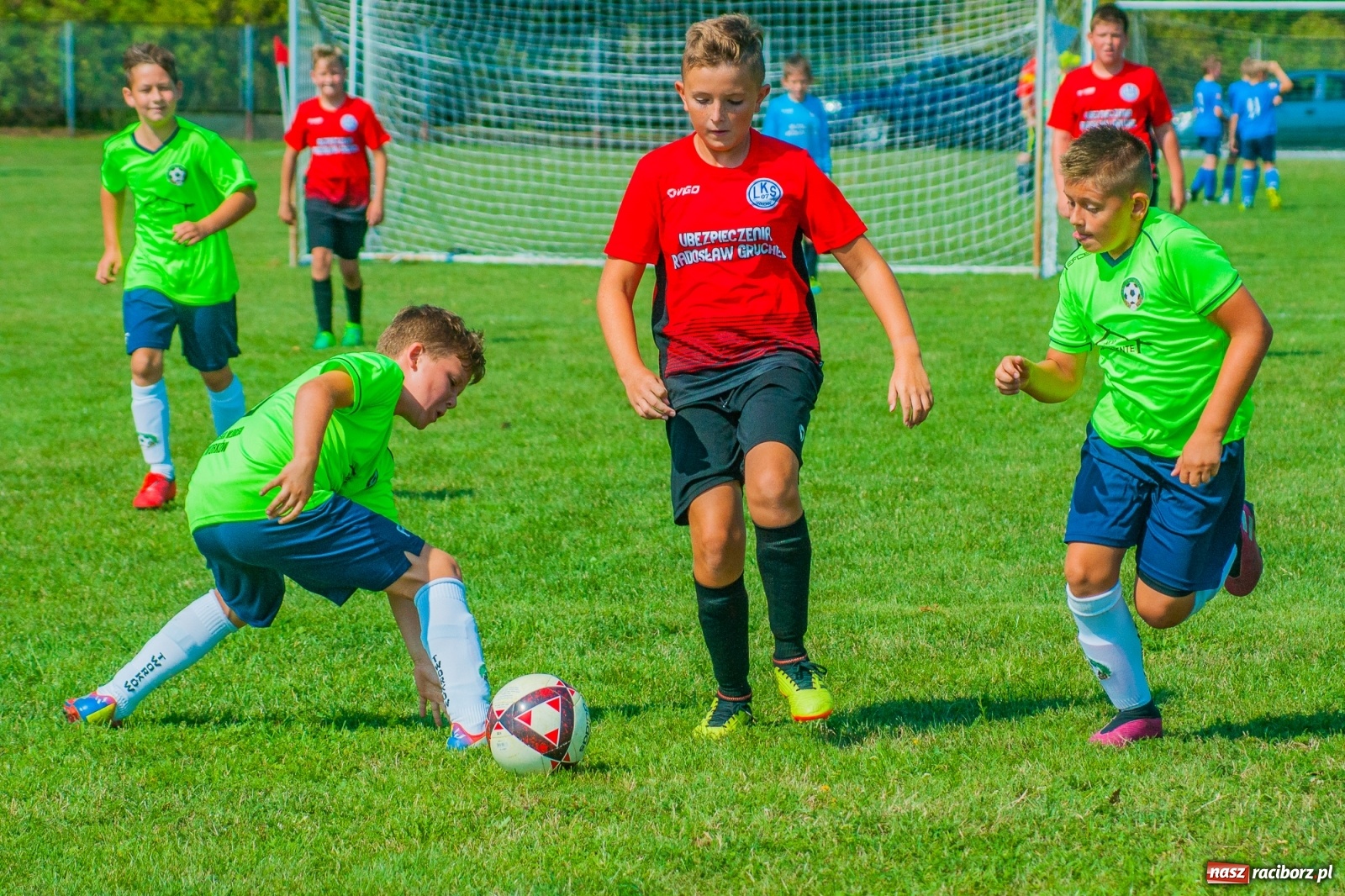 Zdjęcie w galerii na portalu naszraciborz.pl: Piłkarskie zmagania Kids Challenge 2019 w Zawadzie Książęcej [FOTO i WIDEO] wiadomości z regionu