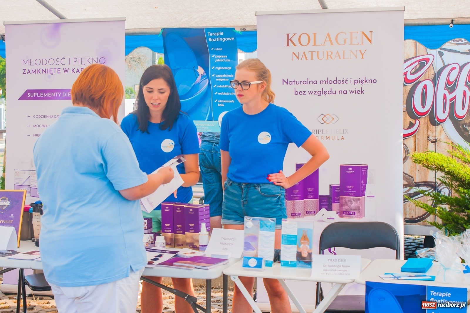 Zdjęcie w galerii na portalu naszraciborz.pl: Charytatywna rozgrzewka przed półmaratonem, czyli V Fitness dla Zdrowia [FOTO i WIDEO] wiadomości z regionu