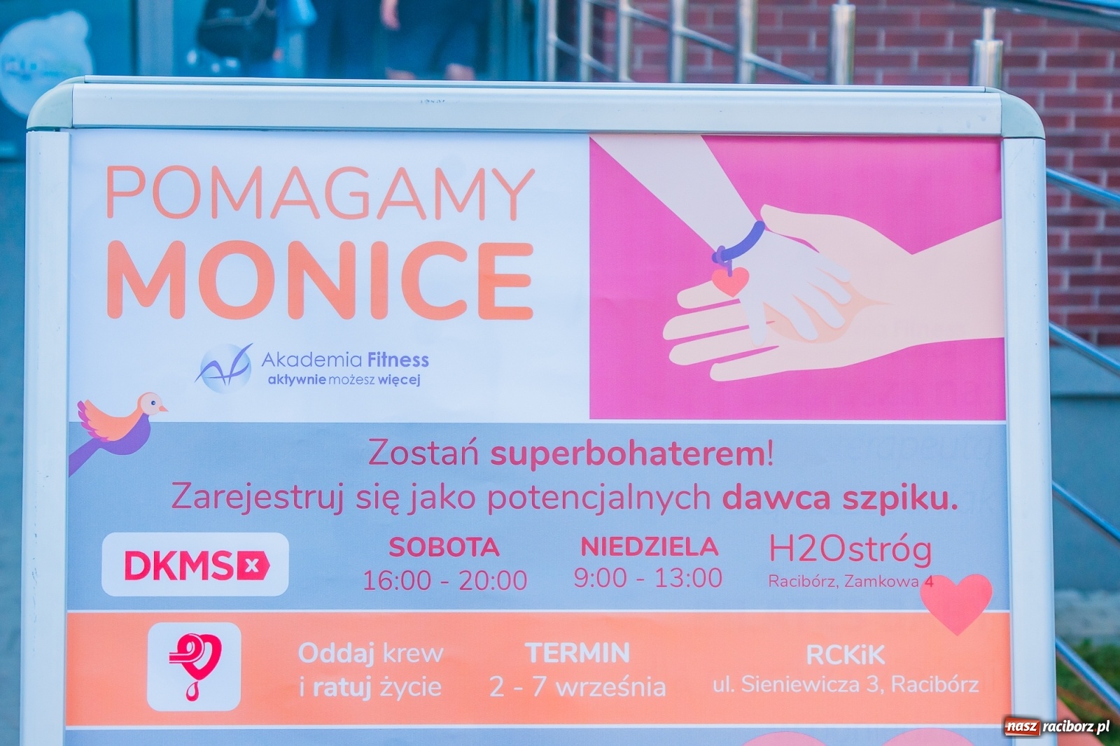 Zdjęcie w galerii na portalu naszraciborz.pl: Charytatywna rozgrzewka przed półmaratonem, czyli V Fitness dla Zdrowia [FOTO i WIDEO] wiadomości z regionu