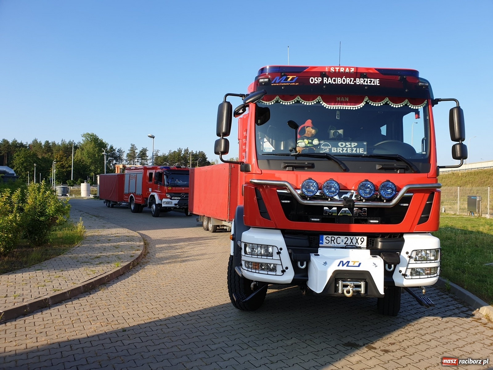 Zdjęcie w galerii na portalu naszraciborz.pl: Operacja Czajka. Raciborscy strażacy na odsiecz stolicy [FOTO i WIDEO] wiadomości z regionu