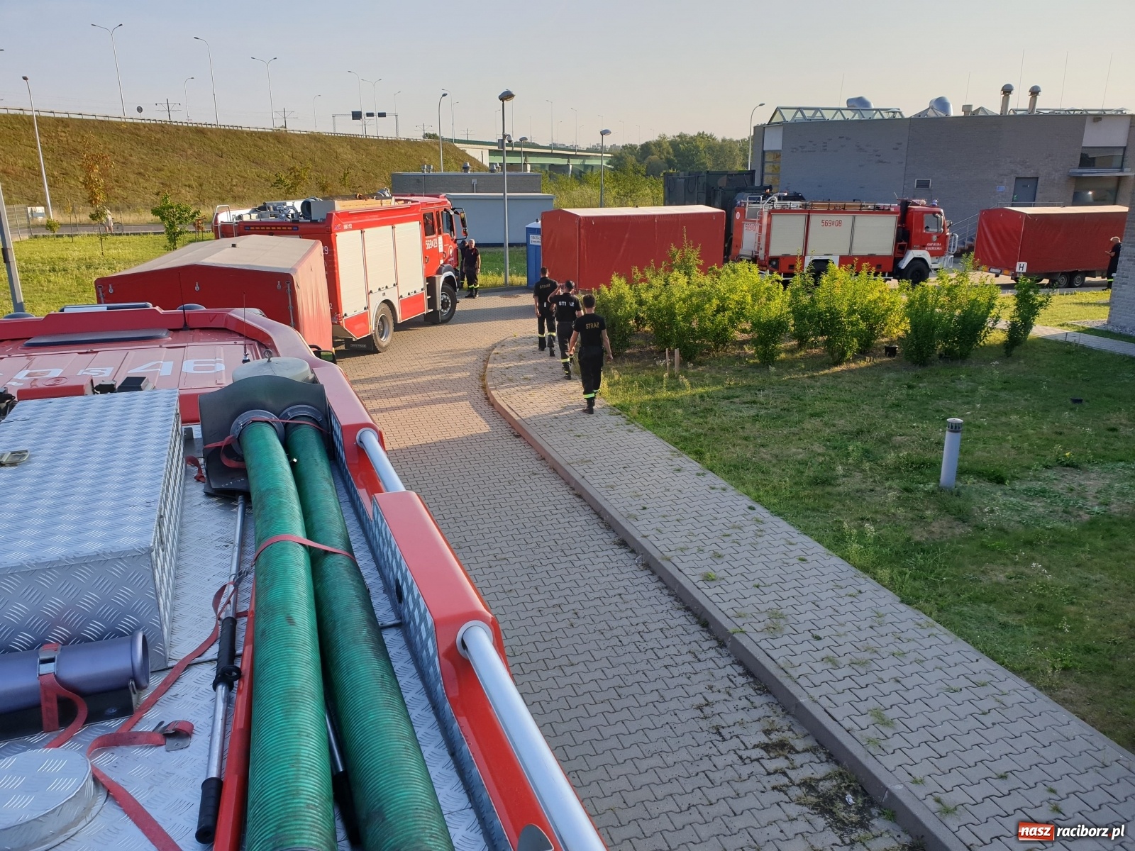 Zdjęcie w galerii na portalu naszraciborz.pl: Operacja Czajka. Raciborscy strażacy na odsiecz stolicy [FOTO i WIDEO] wiadomości z regionu