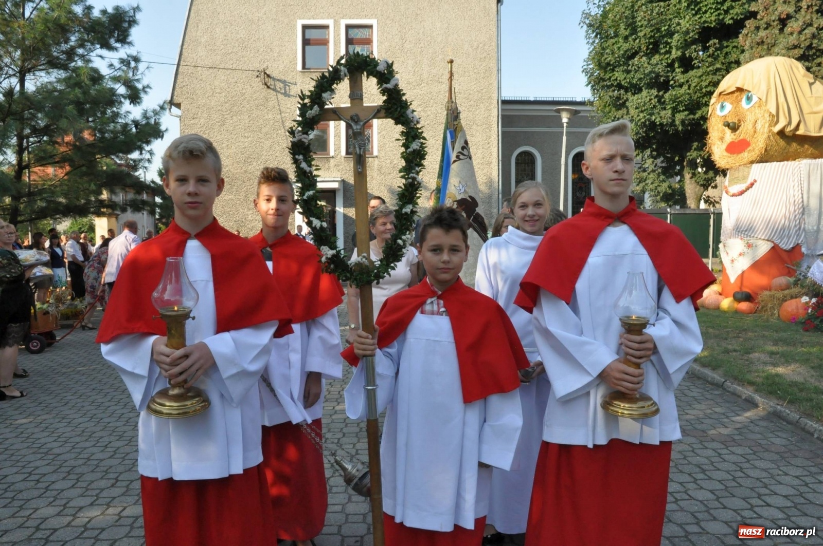 Zdjęcie w galerii na portalu naszraciborz.pl: Parafia Płonia świętuje dożynki [FOTO i WIDEO] wiadomości z regionu