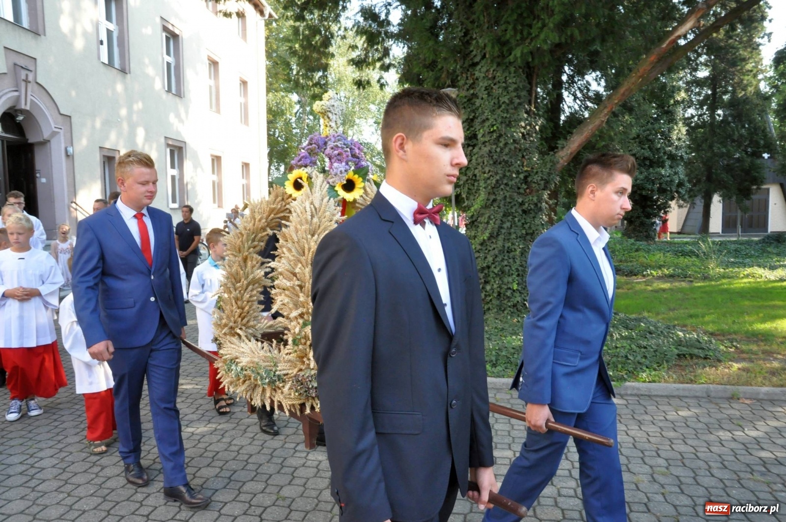 Zdjęcie w galerii na portalu naszraciborz.pl: Parafia Płonia świętuje dożynki [FOTO i WIDEO] wiadomości z regionu