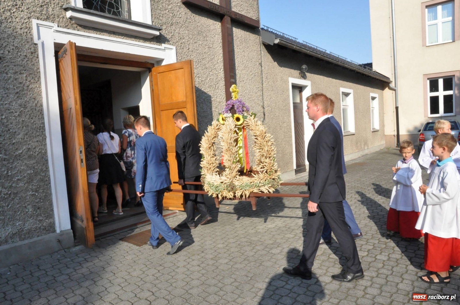 Zdjęcie w galerii na portalu naszraciborz.pl: Parafia Płonia świętuje dożynki [FOTO i WIDEO] wiadomości z regionu