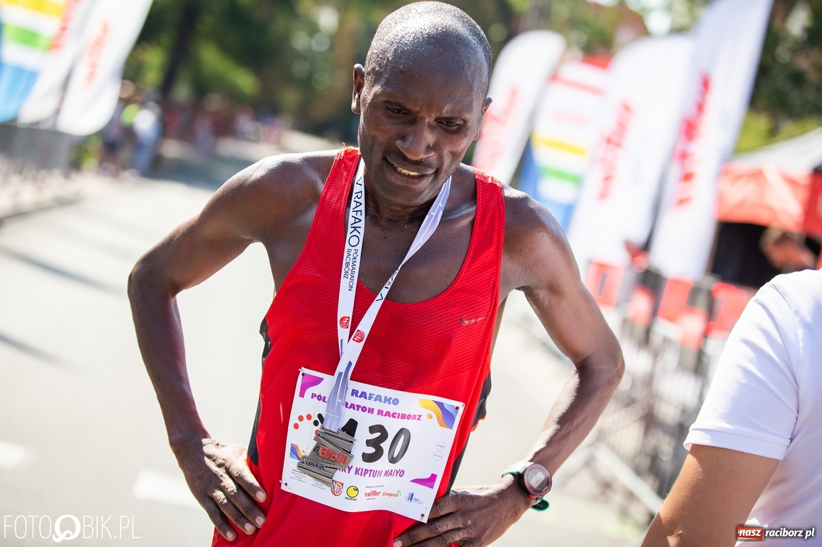 Zdjęcie w galerii na portalu naszraciborz.pl: Kenijczycy zdominowali Półmaraton Rafako [FOTO i WIDEO]  wiadomości z regionu