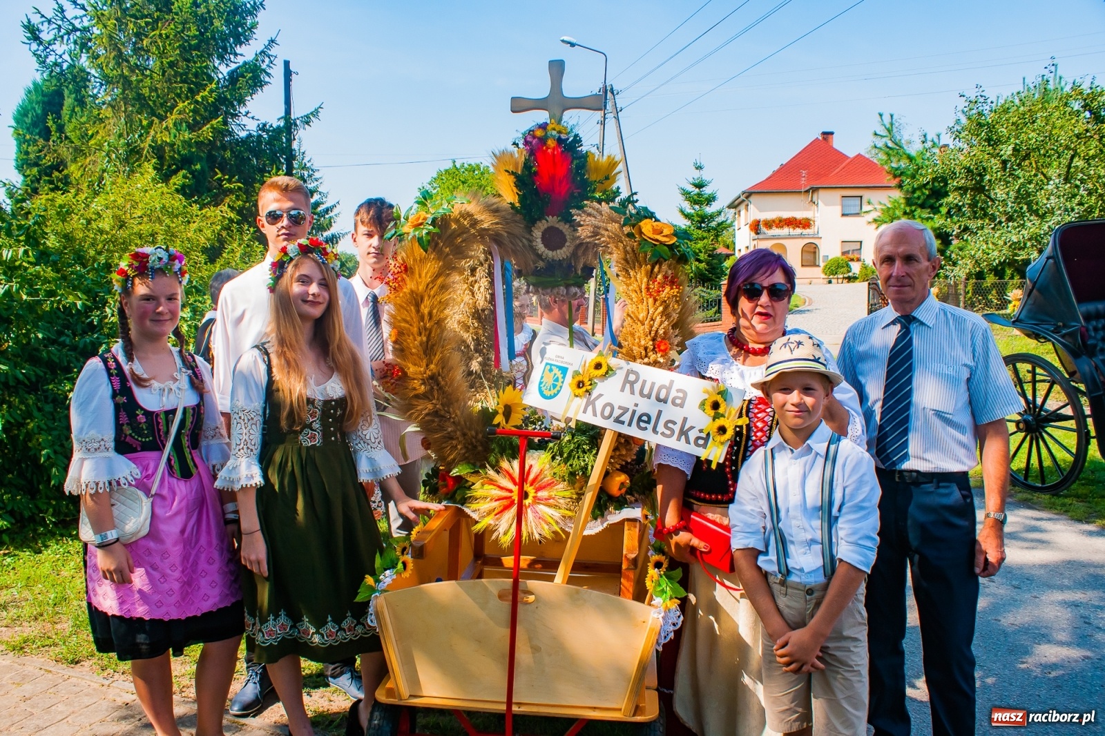 Zdjęcie w galerii na portalu naszraciborz.pl: Gmina Kuźnia Raciborska dziękuje za plony w Turzu [FOTO i WIDEO] wiadomości z regionu