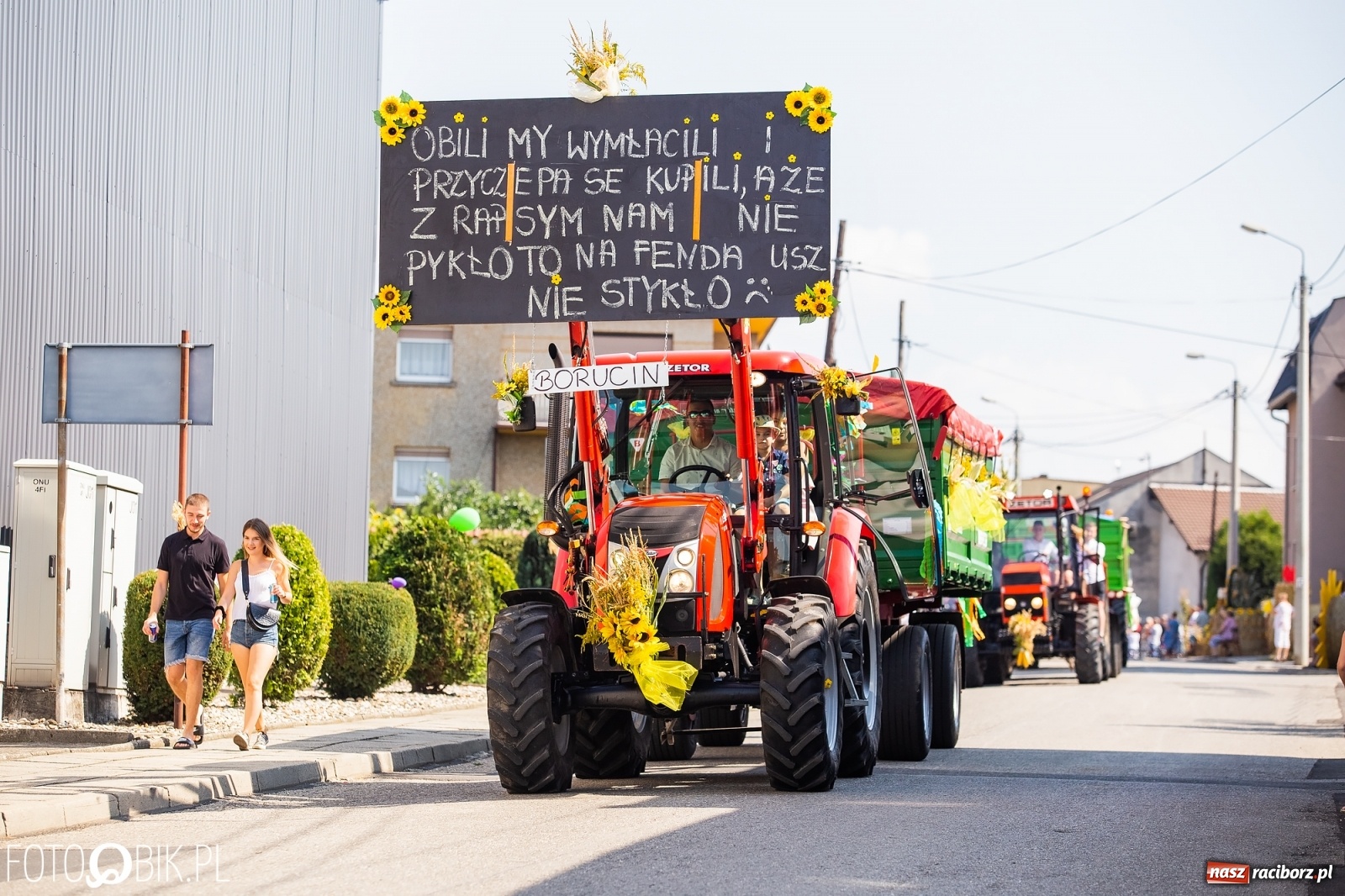 Zdjęcie w galerii na portalu naszraciborz.pl: Dożynki w Pietraszynie. Gmina Krzanowice to rolnicza potęga [FOTO i WIDEO] wiadomości z regionu