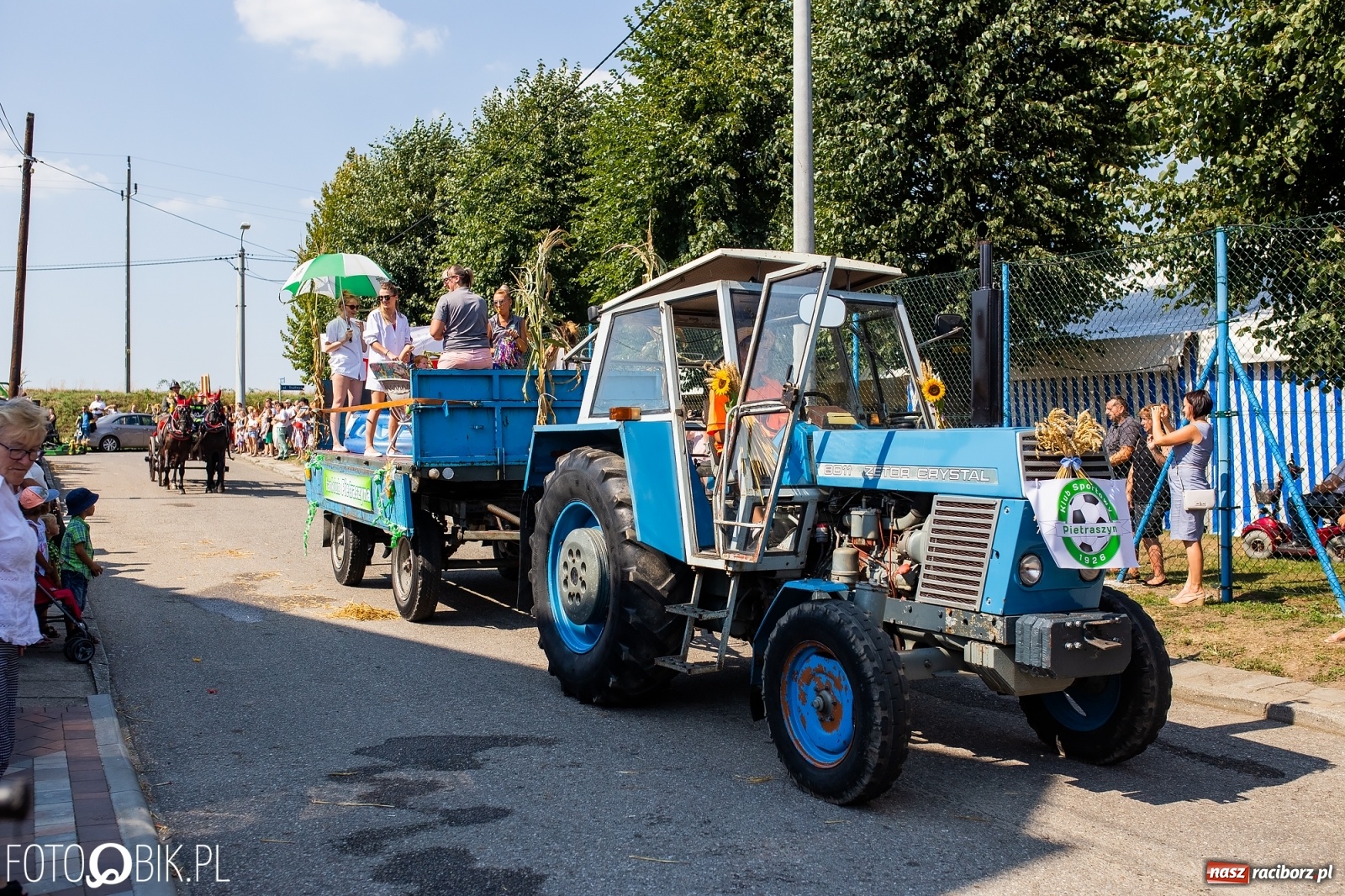 Zdjęcie w galerii na portalu naszraciborz.pl: Dożynki w Pietraszynie. Gmina Krzanowice to rolnicza potęga [FOTO i WIDEO] wiadomości z regionu
