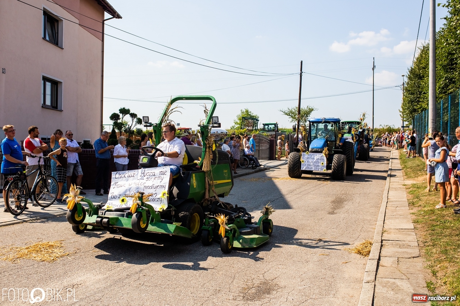 Zdjęcie w galerii na portalu naszraciborz.pl: Dożynki w Pietraszynie. Gmina Krzanowice to rolnicza potęga [FOTO i WIDEO] wiadomości z regionu