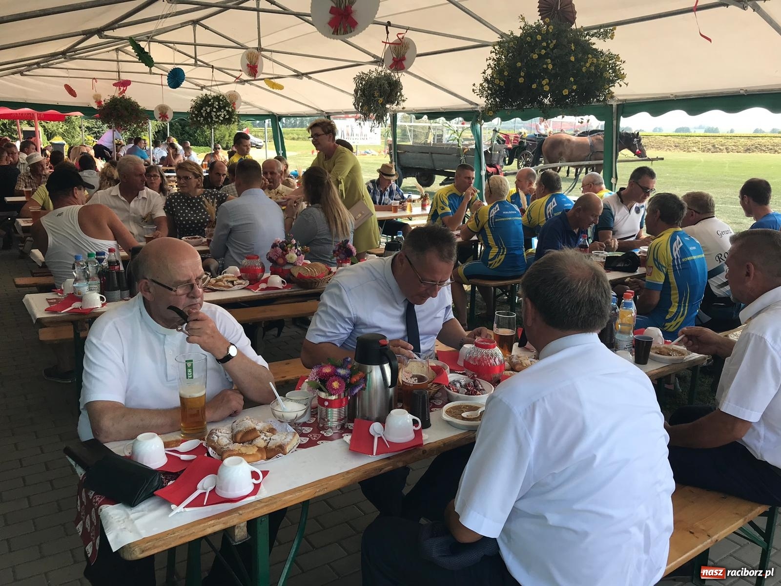 Zdjęcie w galerii na portalu naszraciborz.pl: Dożynki w Cyprzanowie [WIDEO] wiadomości z regionu