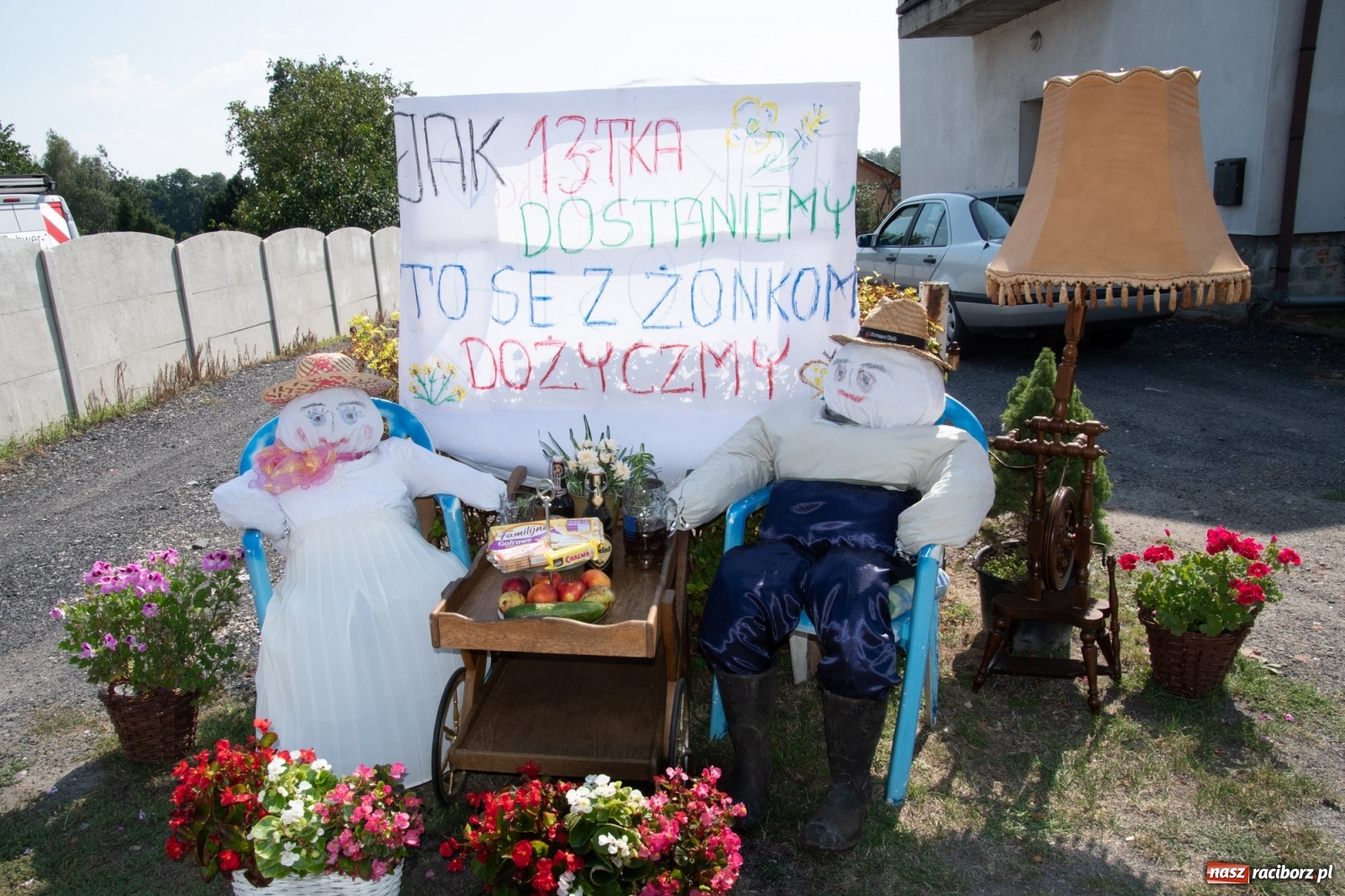 Zdjęcie w galerii na portalu naszraciborz.pl: Dożynki gminy Lyski w Raszczycach. Wesoły korowód  i znamienici goście [FOTO i WIDEO] wiadomości z regionu