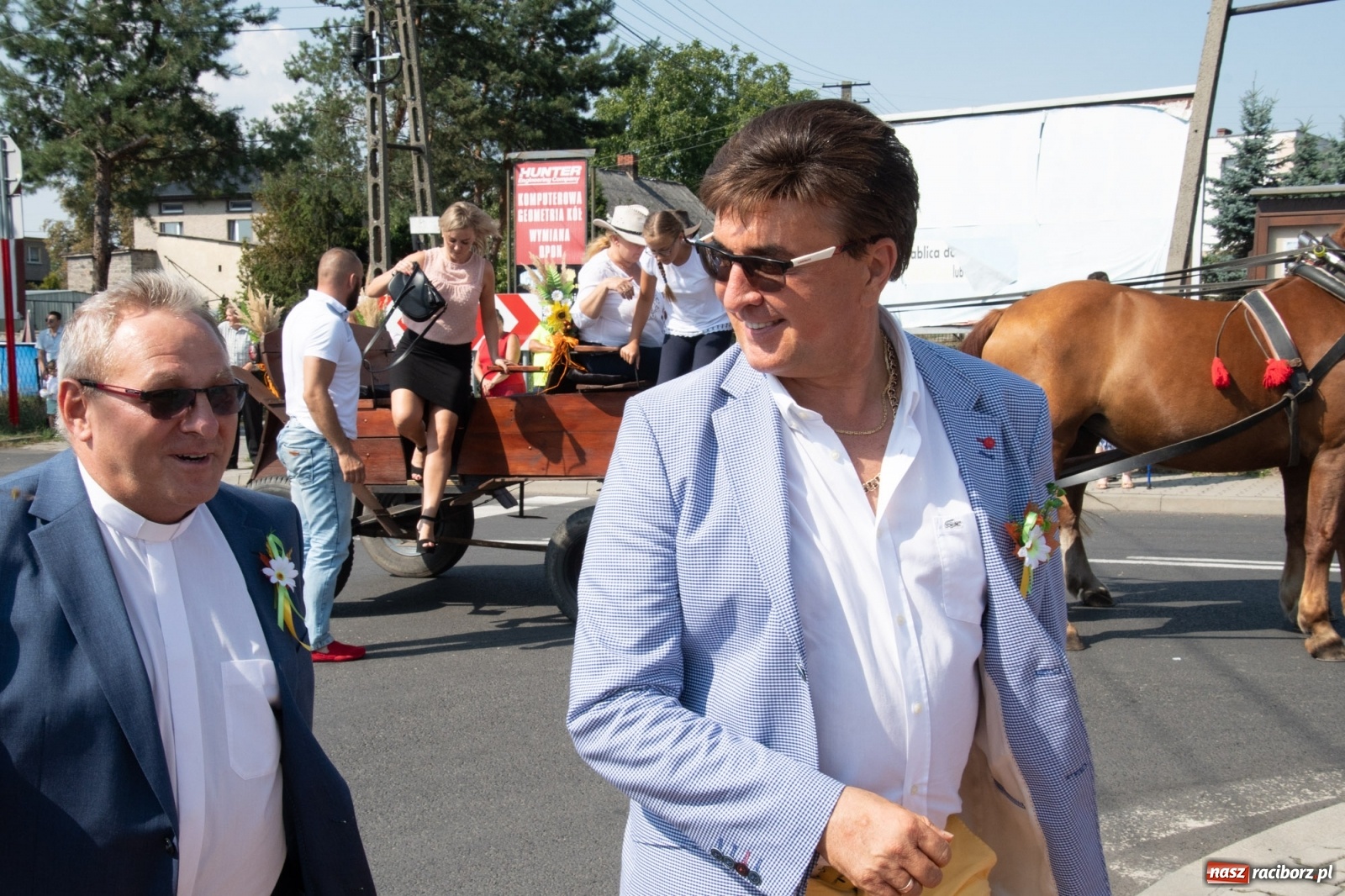 Zdjęcie w galerii na portalu naszraciborz.pl: Dożynki gminy Lyski w Raszczycach. Wesoły korowód  i znamienici goście [FOTO i WIDEO] wiadomości z regionu