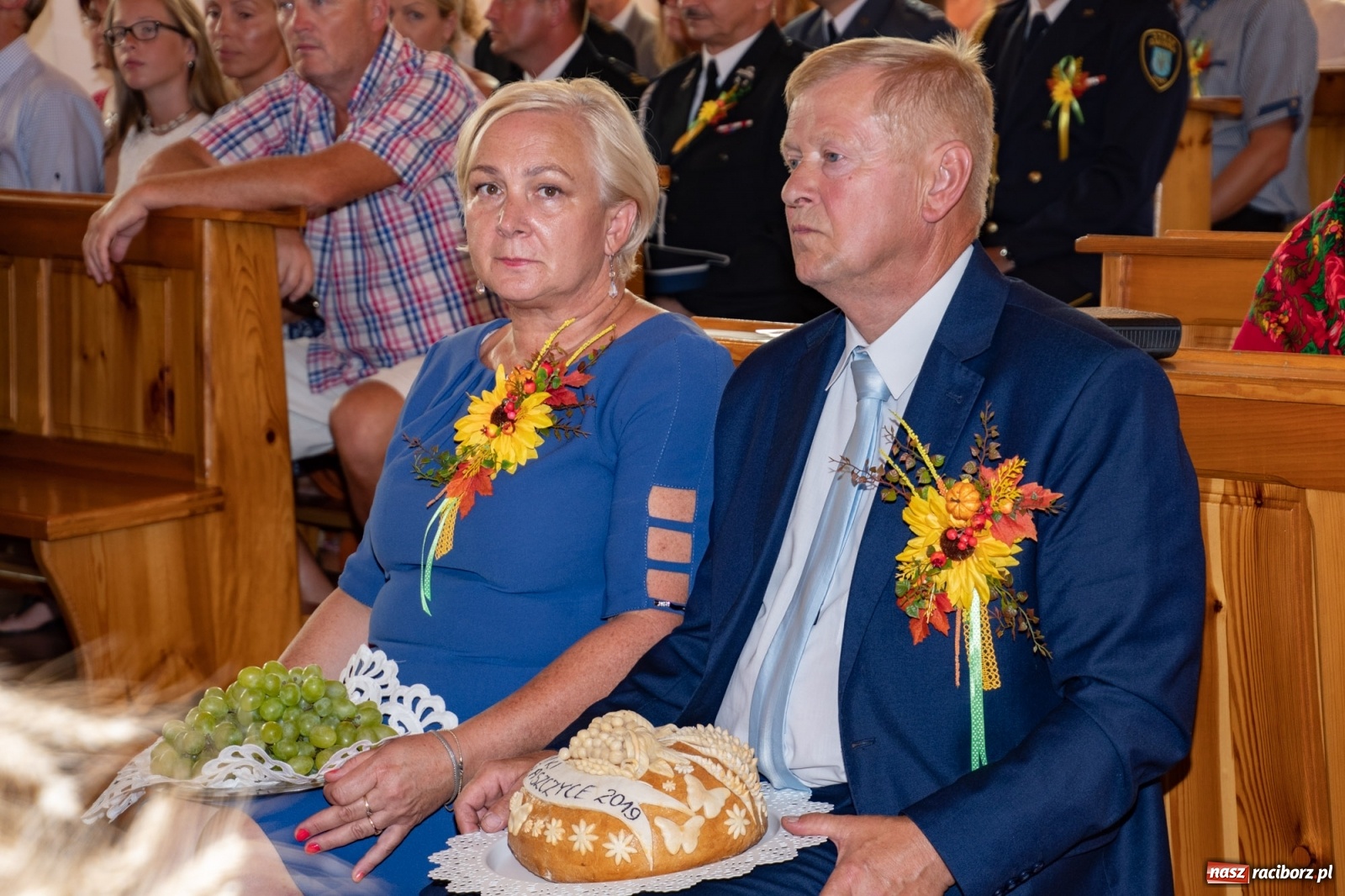 Zdjęcie w galerii na portalu naszraciborz.pl: Dożynki gminy Lyski w Raszczycach. Wesoły korowód  i znamienici goście [FOTO i WIDEO] wiadomości z regionu