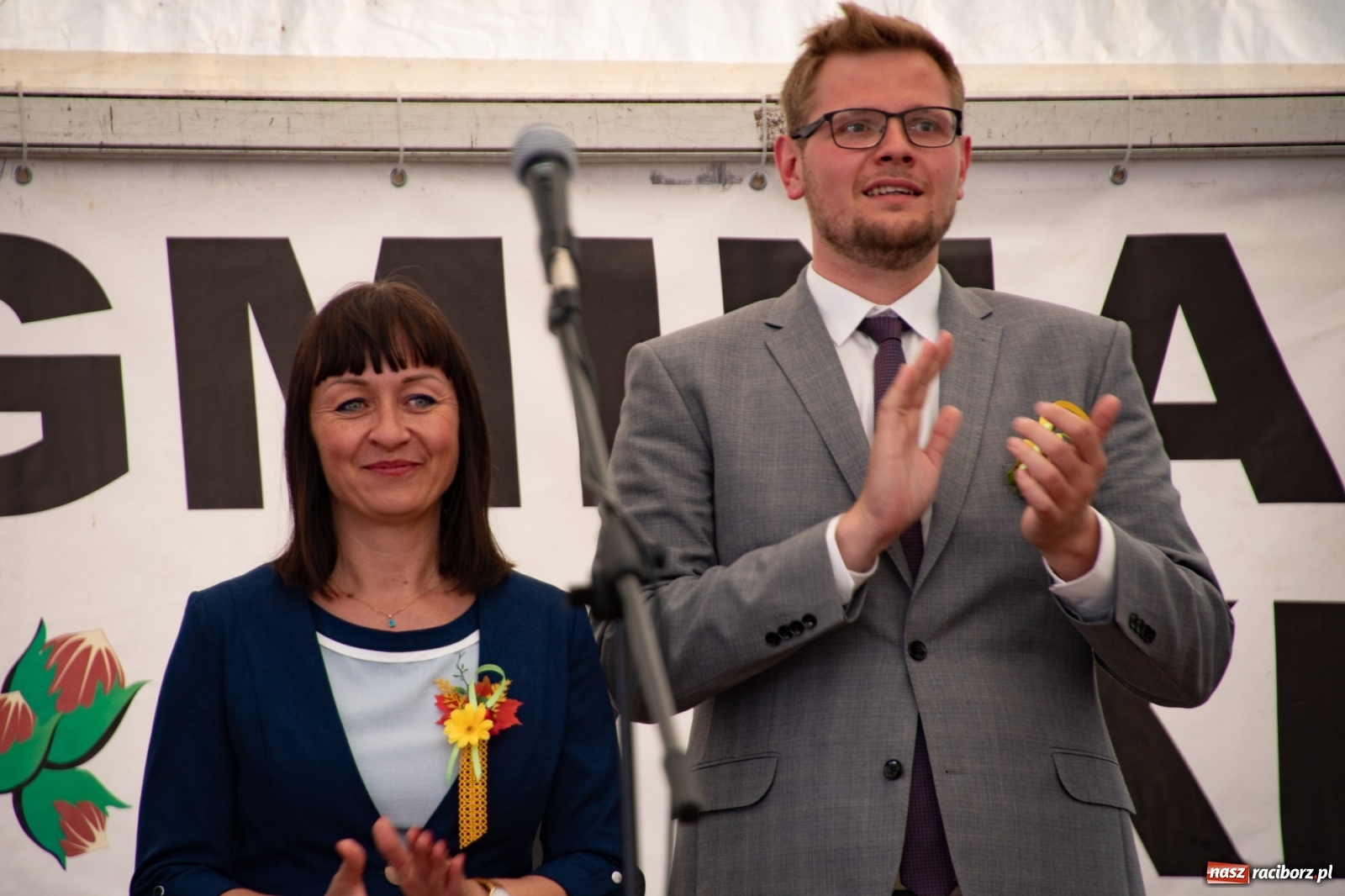 Zdjęcie w galerii na portalu naszraciborz.pl: Dożynki gminy Lyski w Raszczycach. Wesoły korowód  i znamienici goście [FOTO i WIDEO] wiadomości z regionu