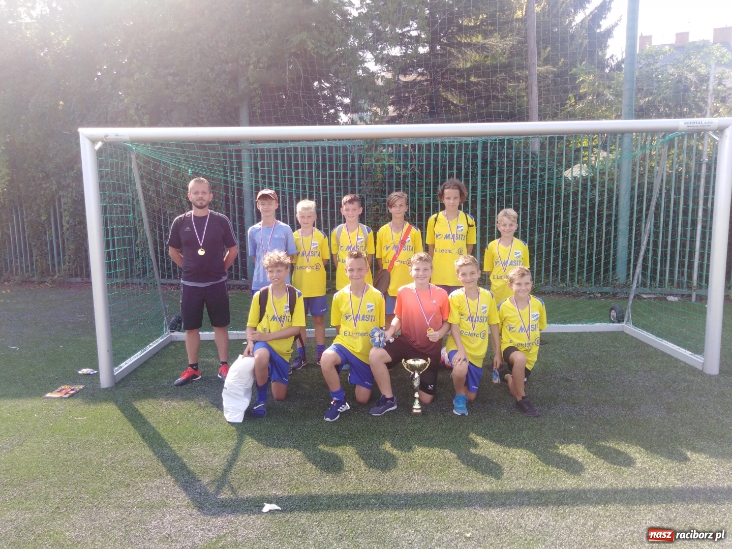 Zdjęcie w galerii na portalu naszraciborz.pl: Młodziki Unii Racibórz najlepsze na turnieju w Opavie wiadomości z regionu