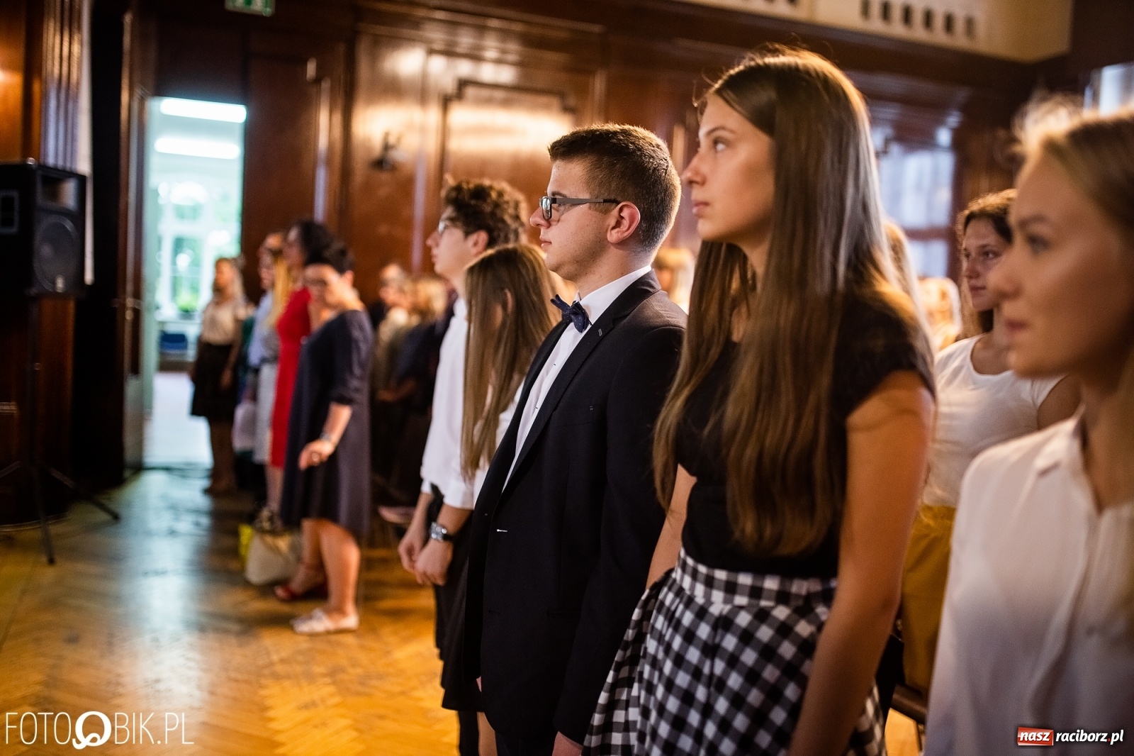 Zdjęcie w galerii na portalu naszraciborz.pl: Inauguracja roku szkolnego w I LO wiadomości z regionu