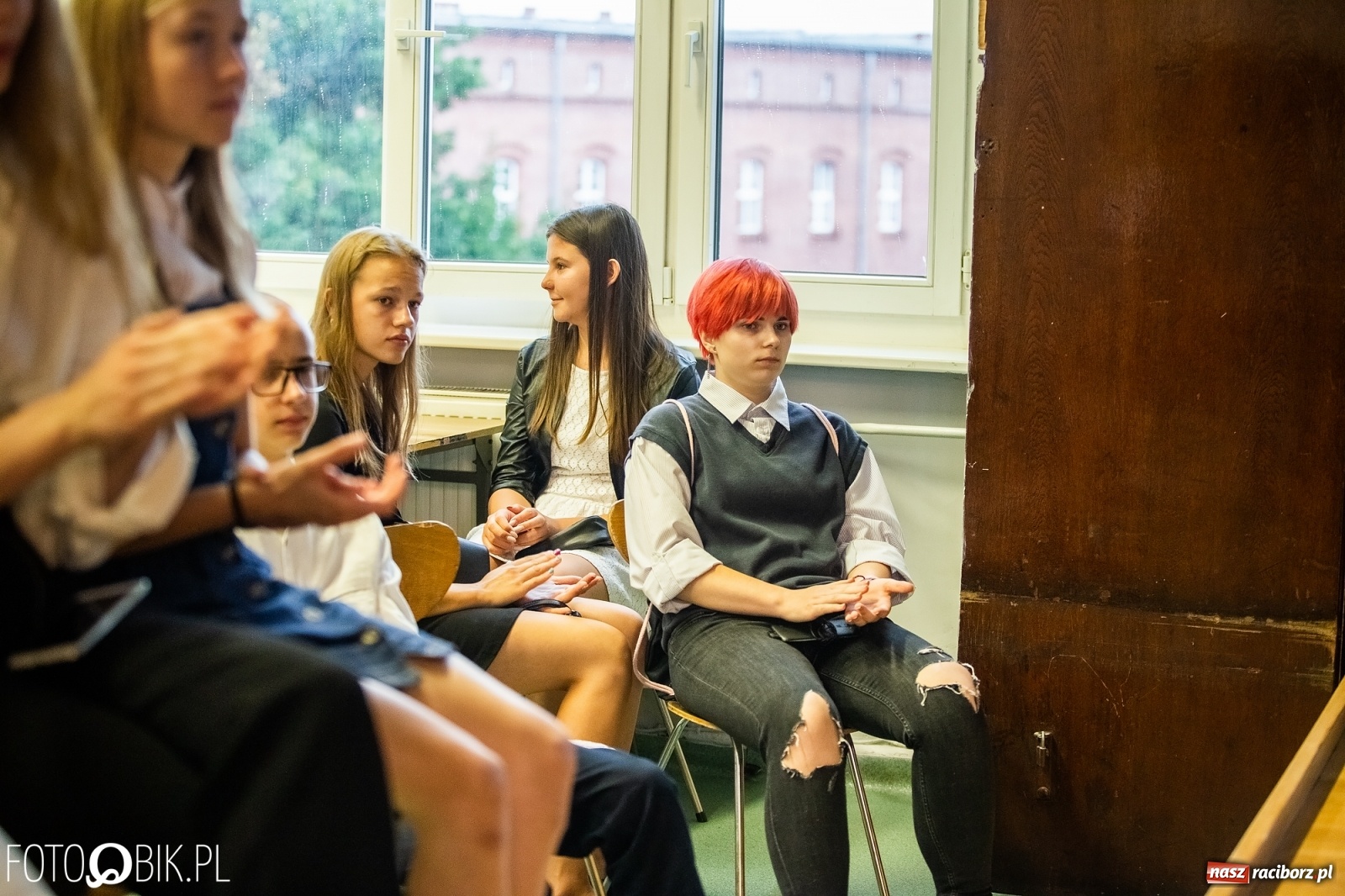 Zdjęcie w galerii na portalu naszraciborz.pl: Inauguracja roku szkolnego w I LO wiadomości z regionu