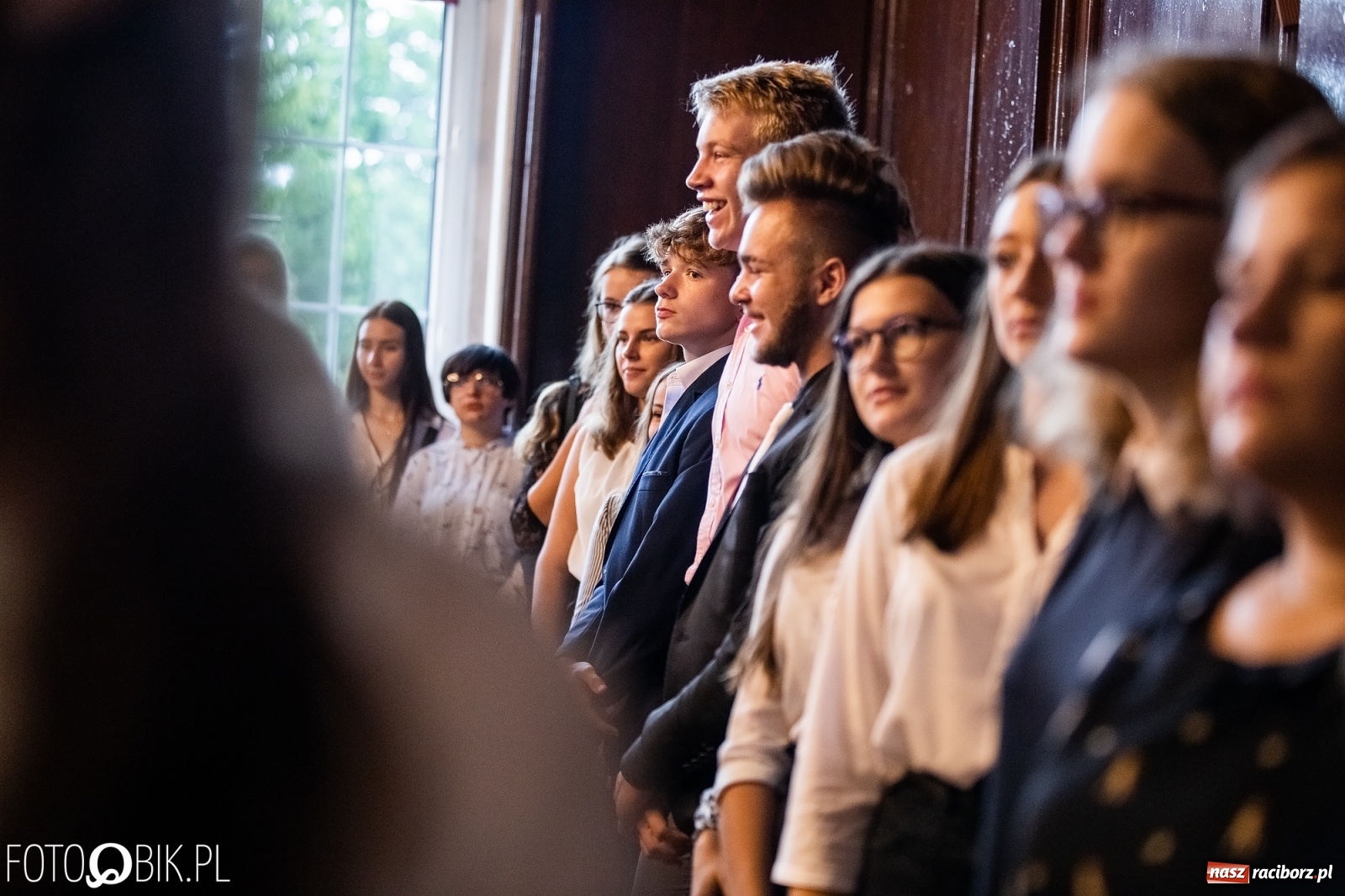 Zdjęcie w galerii na portalu naszraciborz.pl: Inauguracja roku szkolnego w I LO wiadomości z regionu