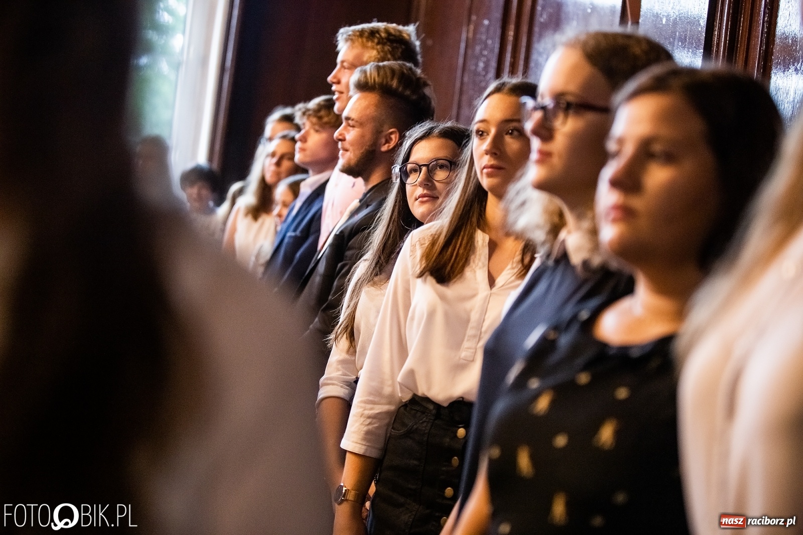 Zdjęcie w galerii na portalu naszraciborz.pl: Inauguracja roku szkolnego w I LO wiadomości z regionu