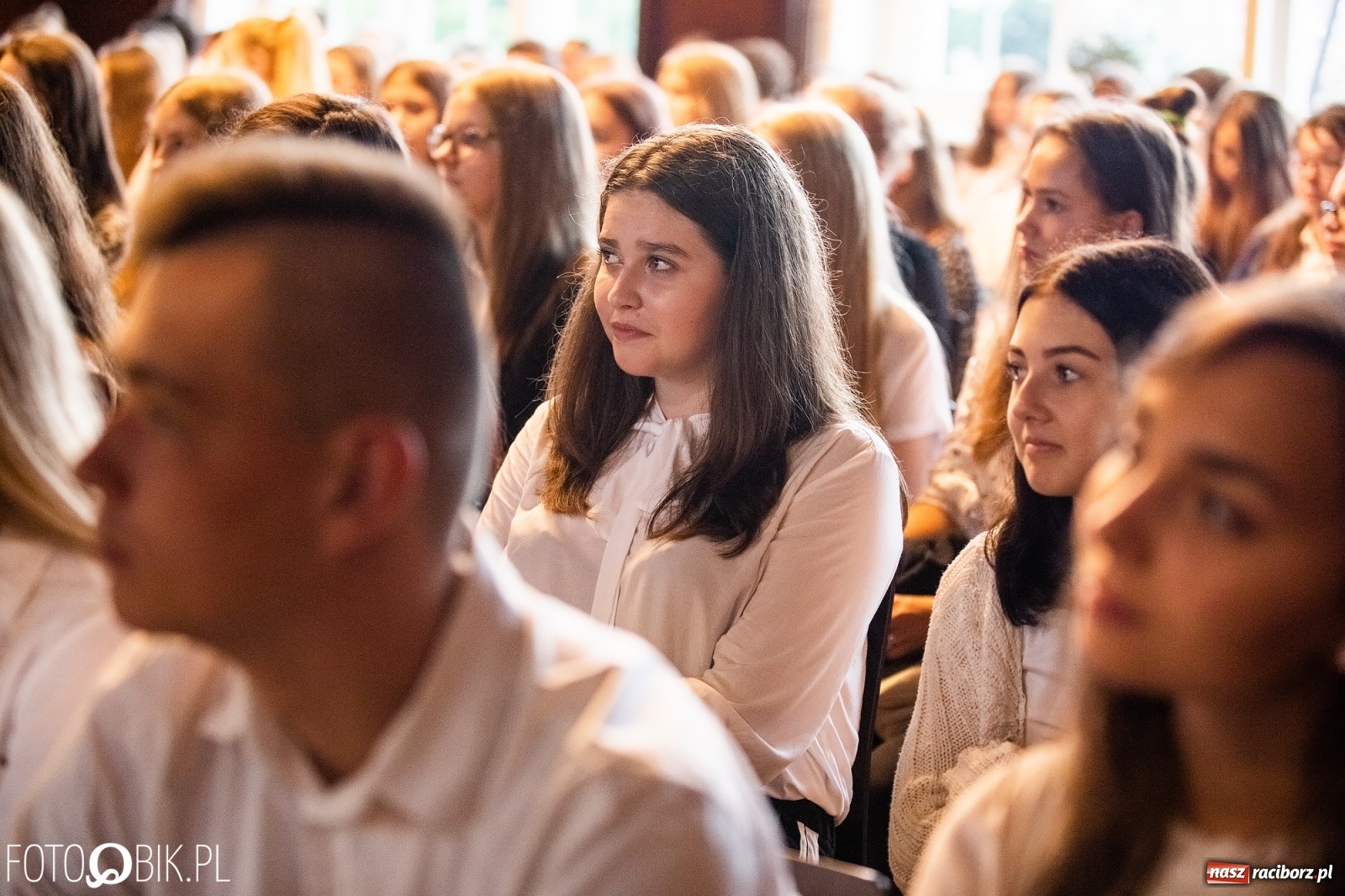 Zdjęcie w galerii na portalu naszraciborz.pl: Inauguracja roku szkolnego w I LO wiadomości z regionu