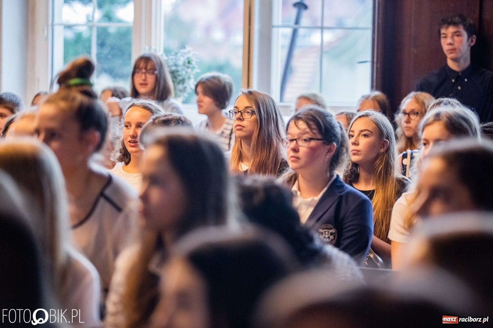 Zdjęcie w galerii na portalu naszraciborz.pl: Inauguracja roku szkolnego w I LO wiadomości z regionu
