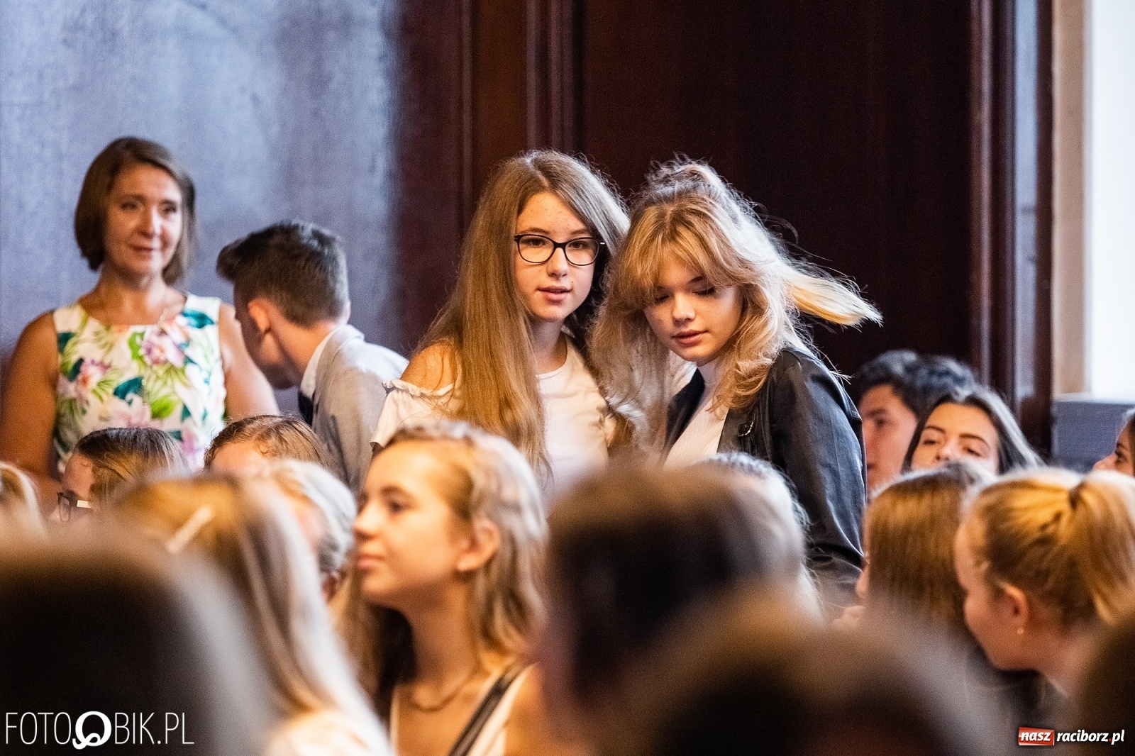 Zdjęcie w galerii na portalu naszraciborz.pl: Inauguracja roku szkolnego w I LO wiadomości z regionu
