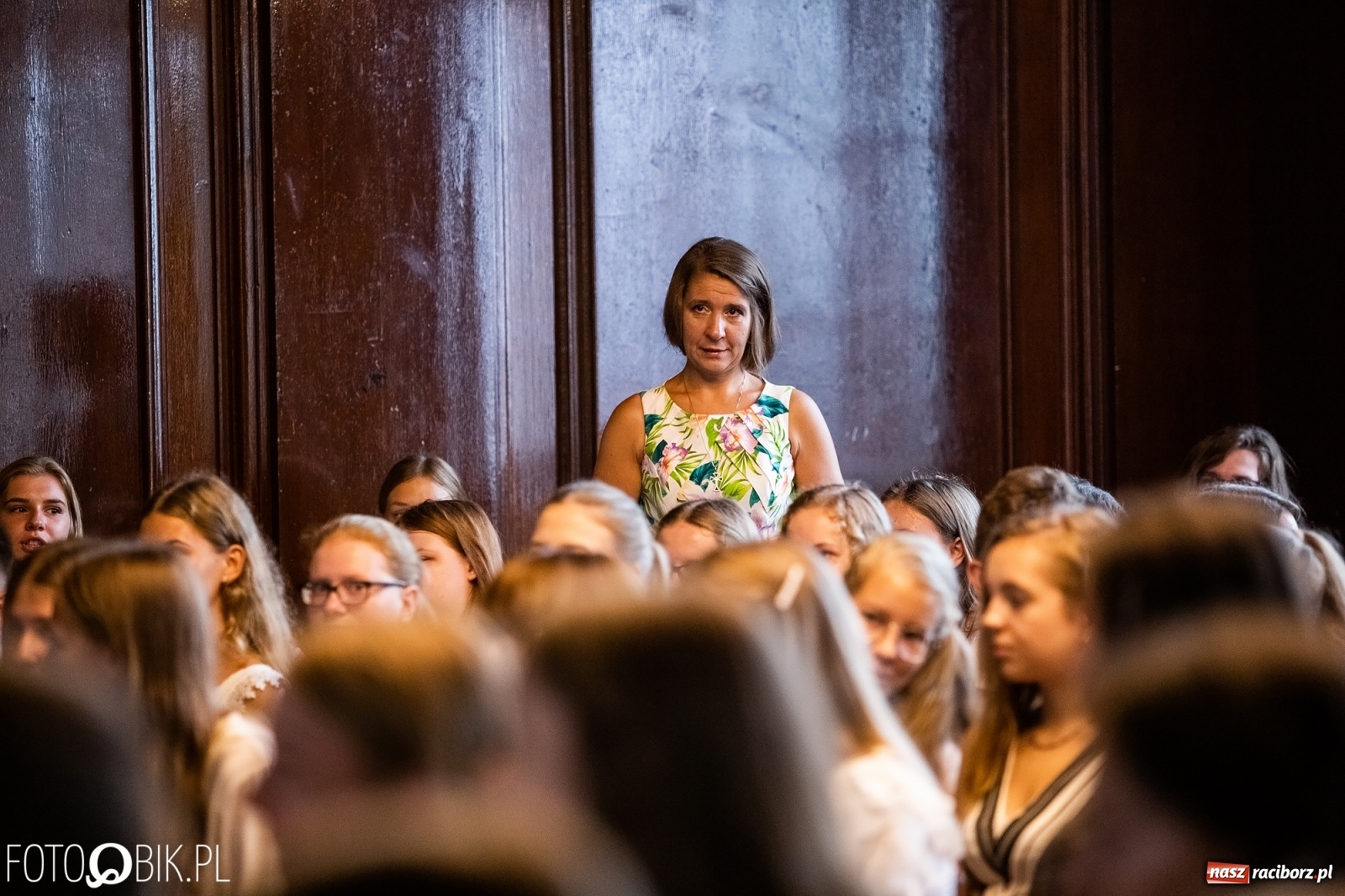 Zdjęcie w galerii na portalu naszraciborz.pl: Inauguracja roku szkolnego w I LO wiadomości z regionu