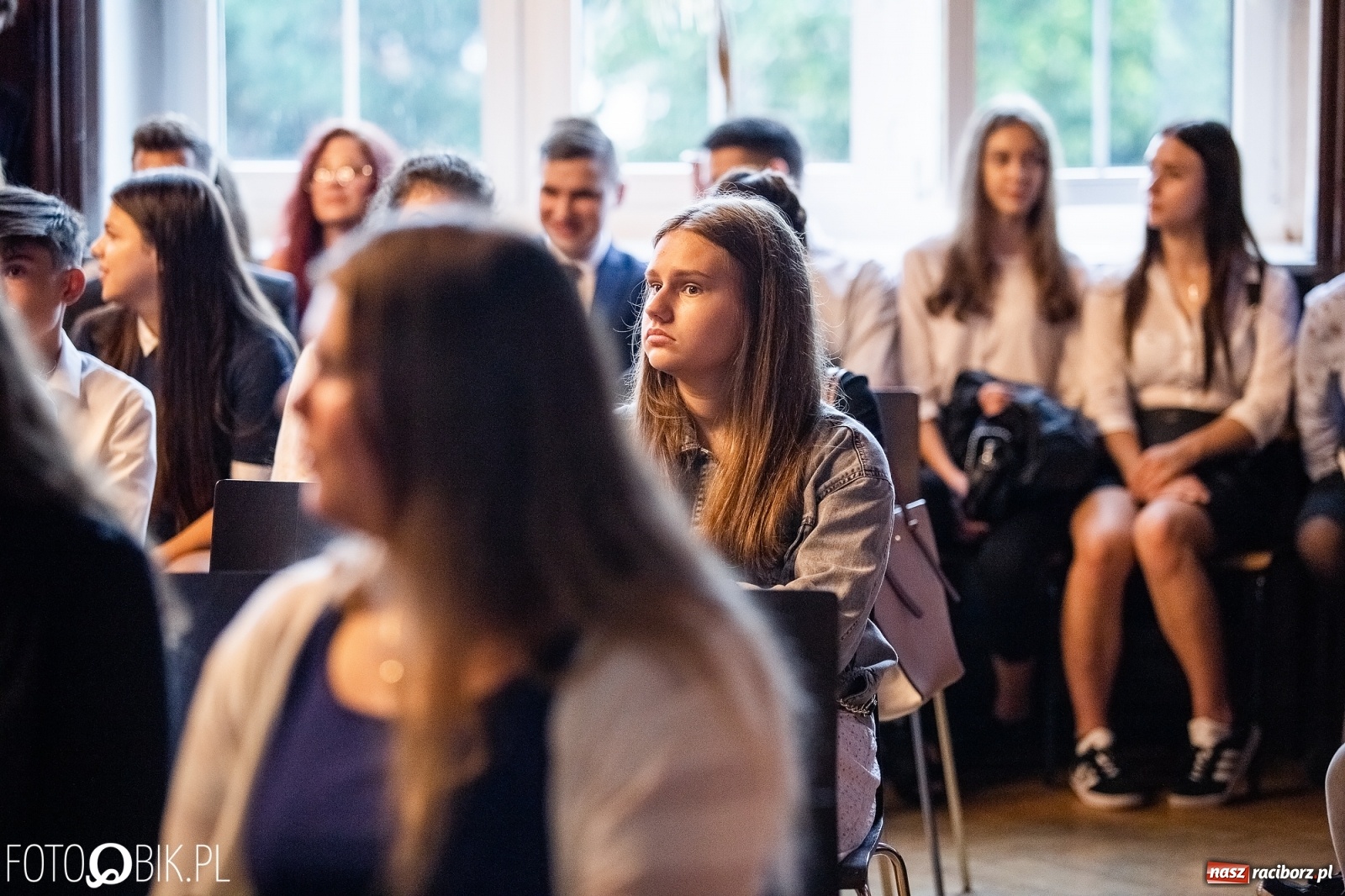 Zdjęcie w galerii na portalu naszraciborz.pl: Inauguracja roku szkolnego w I LO wiadomości z regionu