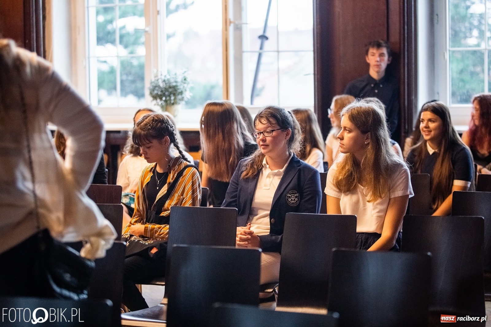 Zdjęcie w galerii na portalu naszraciborz.pl: Inauguracja roku szkolnego w I LO wiadomości z regionu