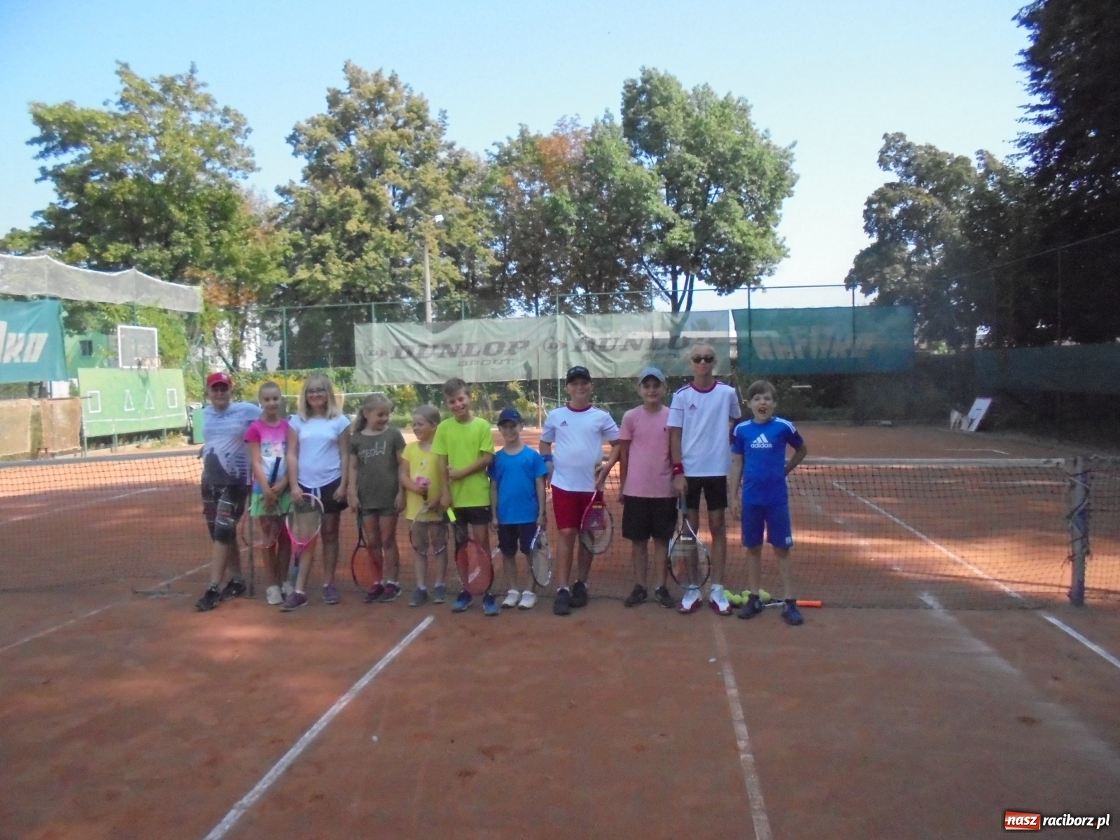 Zdjęcie w galerii na portalu naszraciborz.pl: Tenisowe zmagania na korcie Rafako wiadomości z regionu