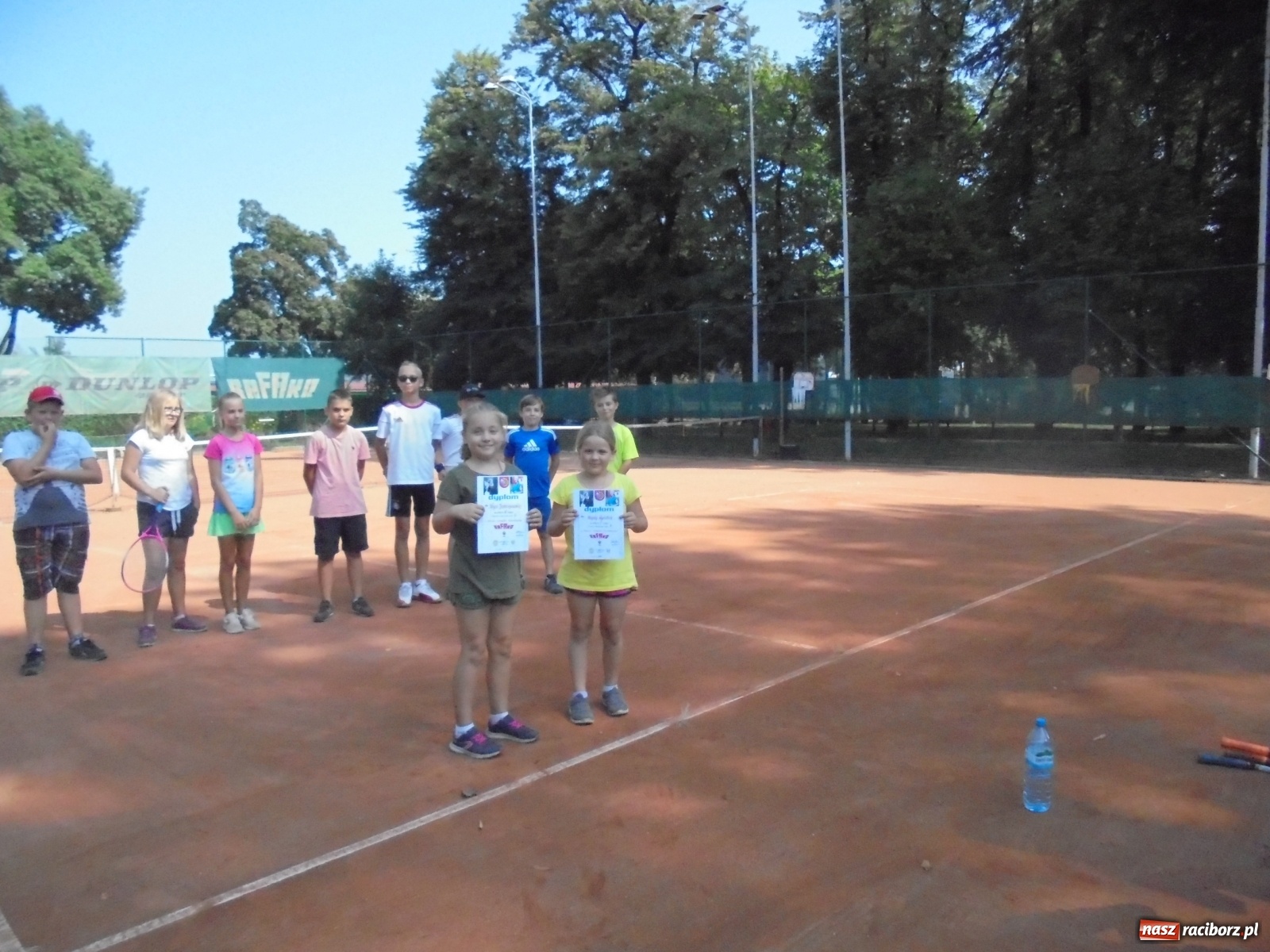 Zdjęcie w galerii na portalu naszraciborz.pl: Tenisowe zmagania na korcie Rafako wiadomości z regionu