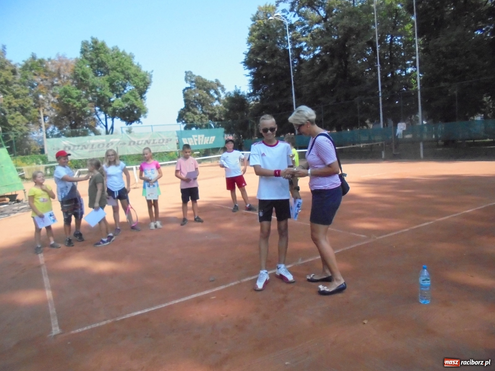 Zdjęcie w galerii na portalu naszraciborz.pl: Tenisowe zmagania na korcie Rafako wiadomości z regionu