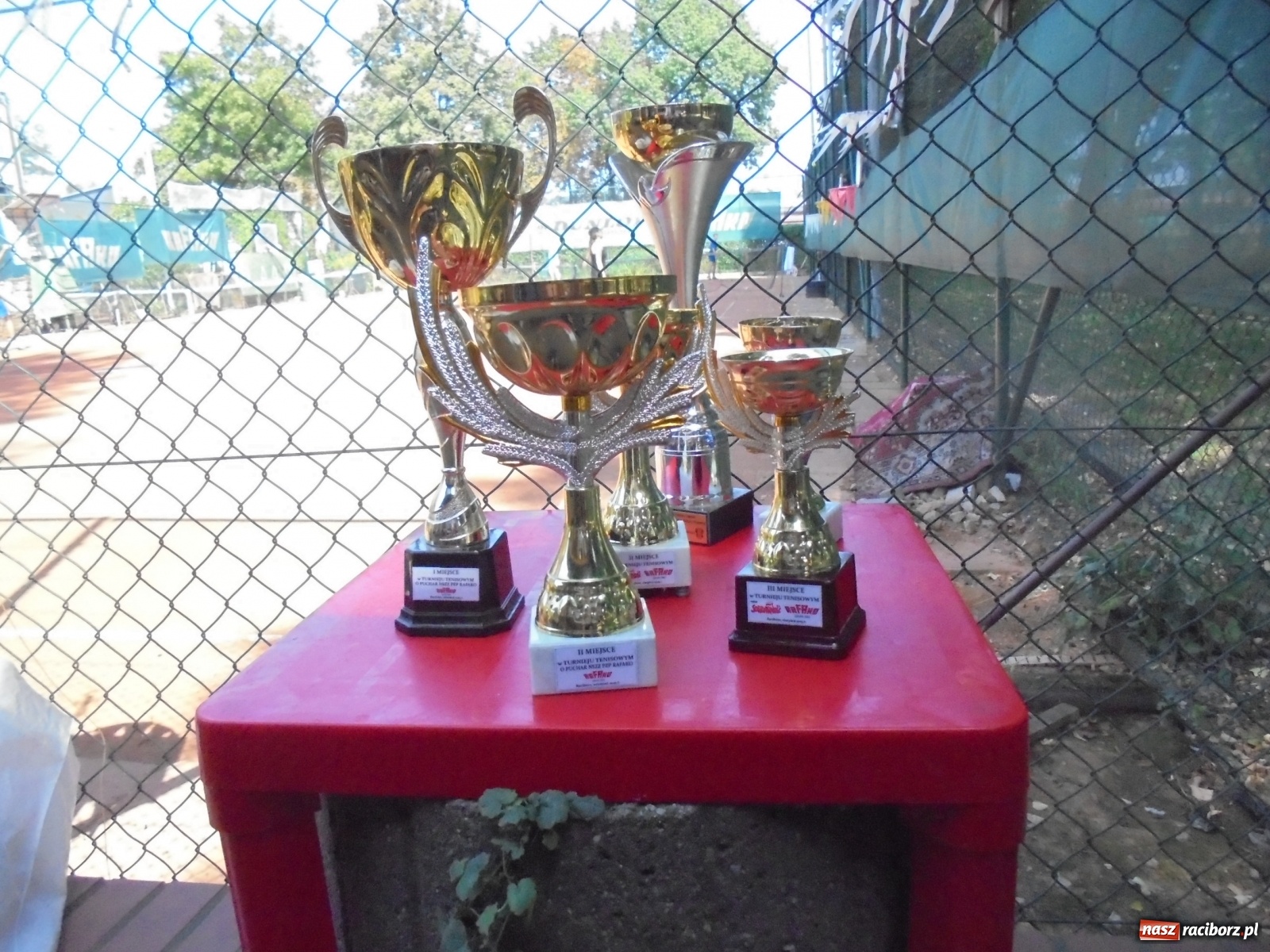 Zdjęcie w galerii na portalu naszraciborz.pl: Tenisowe zmagania na korcie Rafako wiadomości z regionu