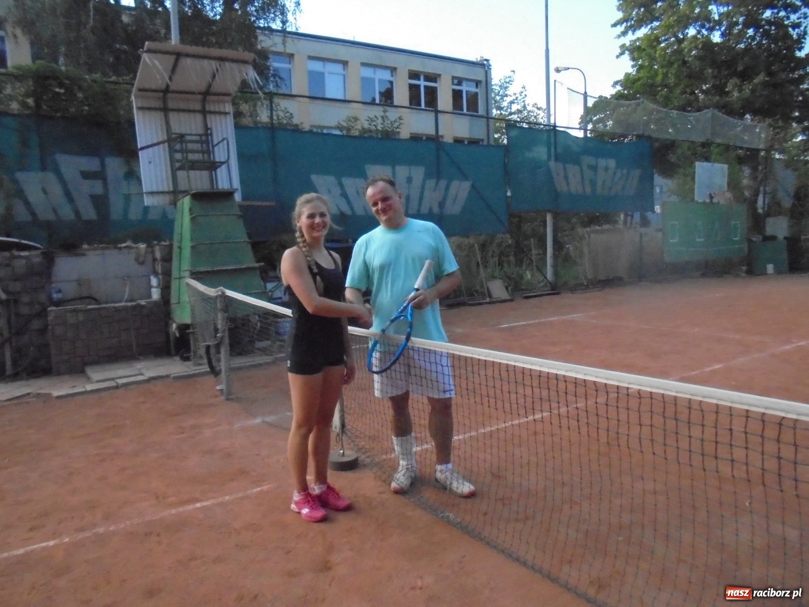 Zdjęcie w galerii na portalu naszraciborz.pl: Tenisowe zmagania na korcie Rafako wiadomości z regionu
