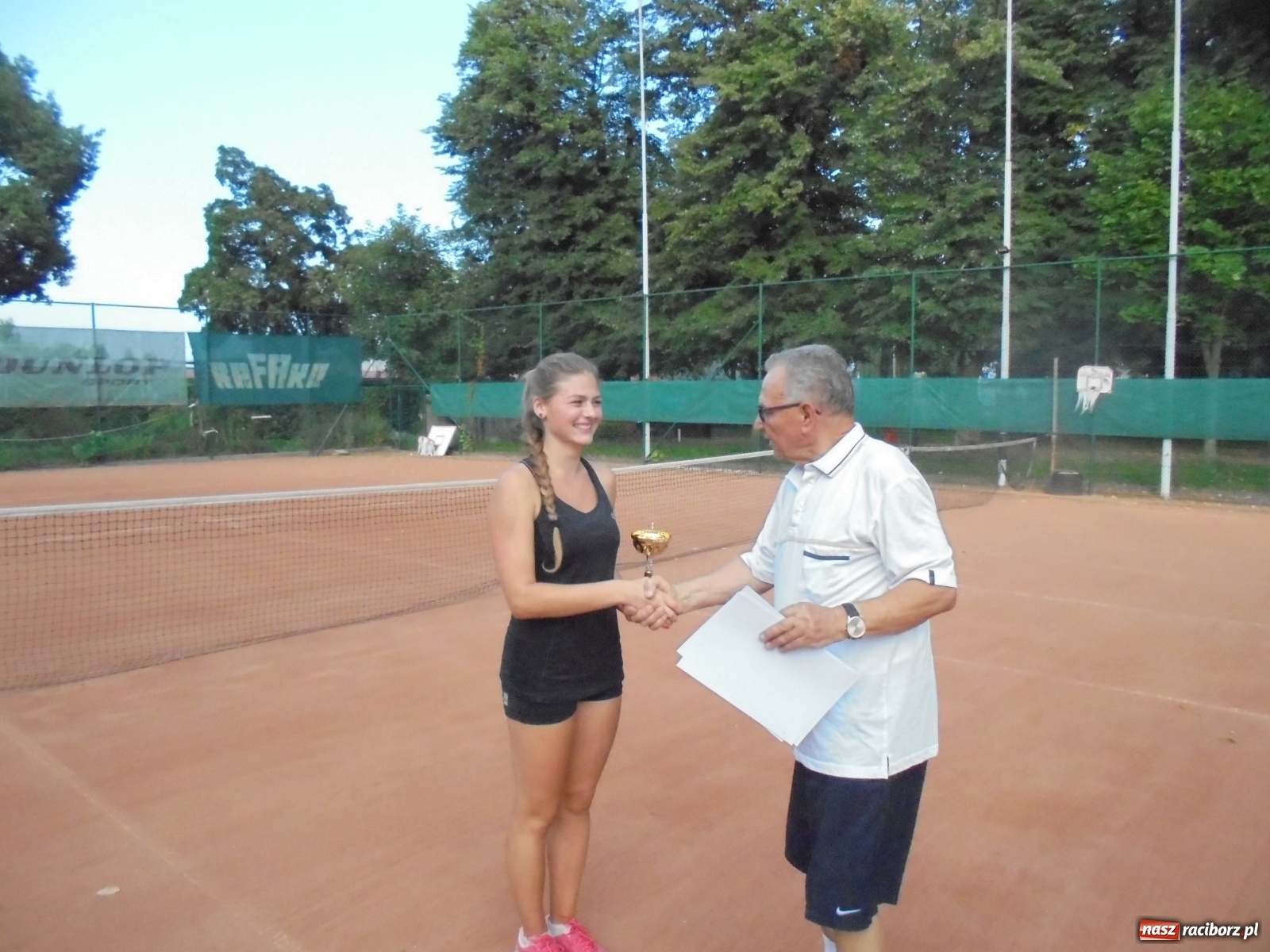 Zdjęcie w galerii na portalu naszraciborz.pl: Tenisowe zmagania na korcie Rafako wiadomości z regionu